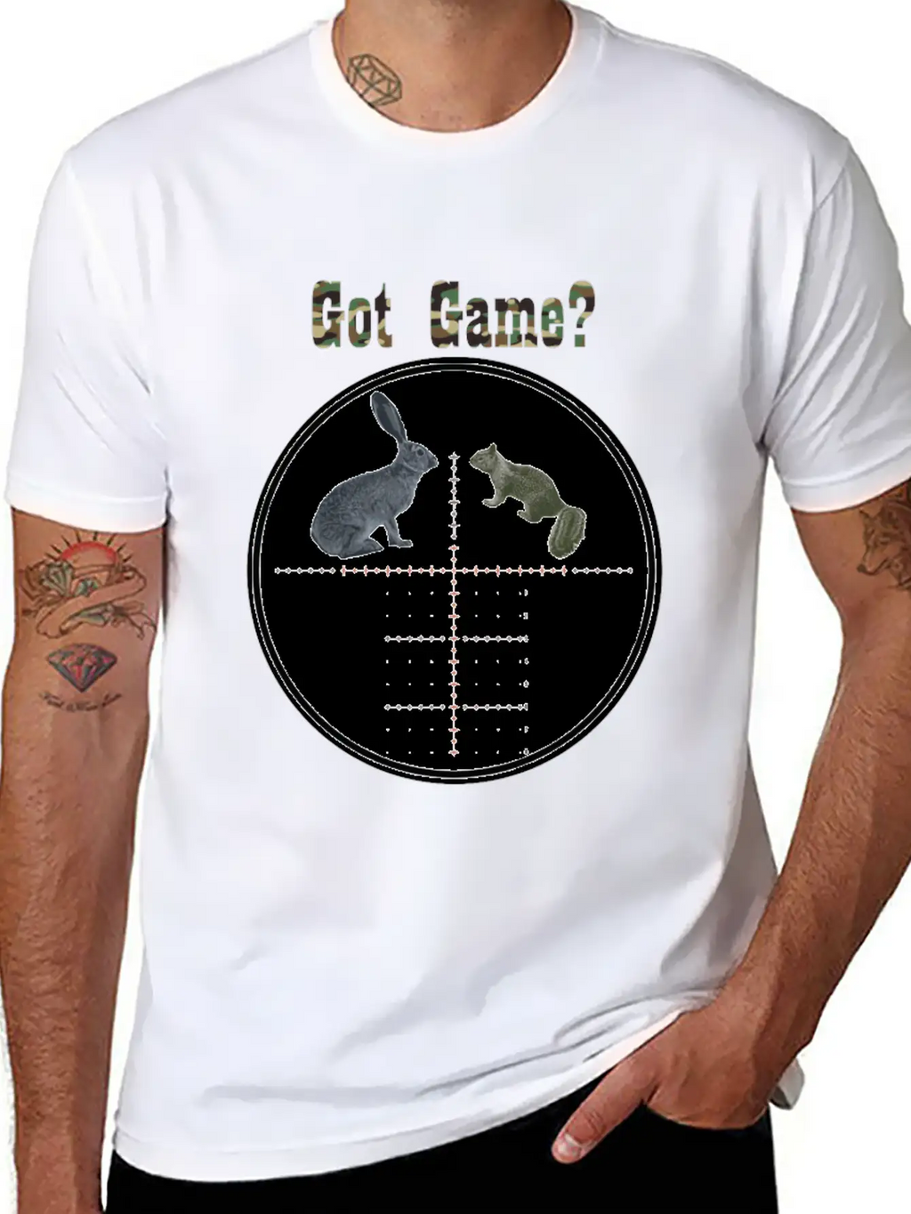 "Got Game" Air Rifle Hunter T-shirt Unisex Casual T-Shirt – Clean Design For Daily Comfort