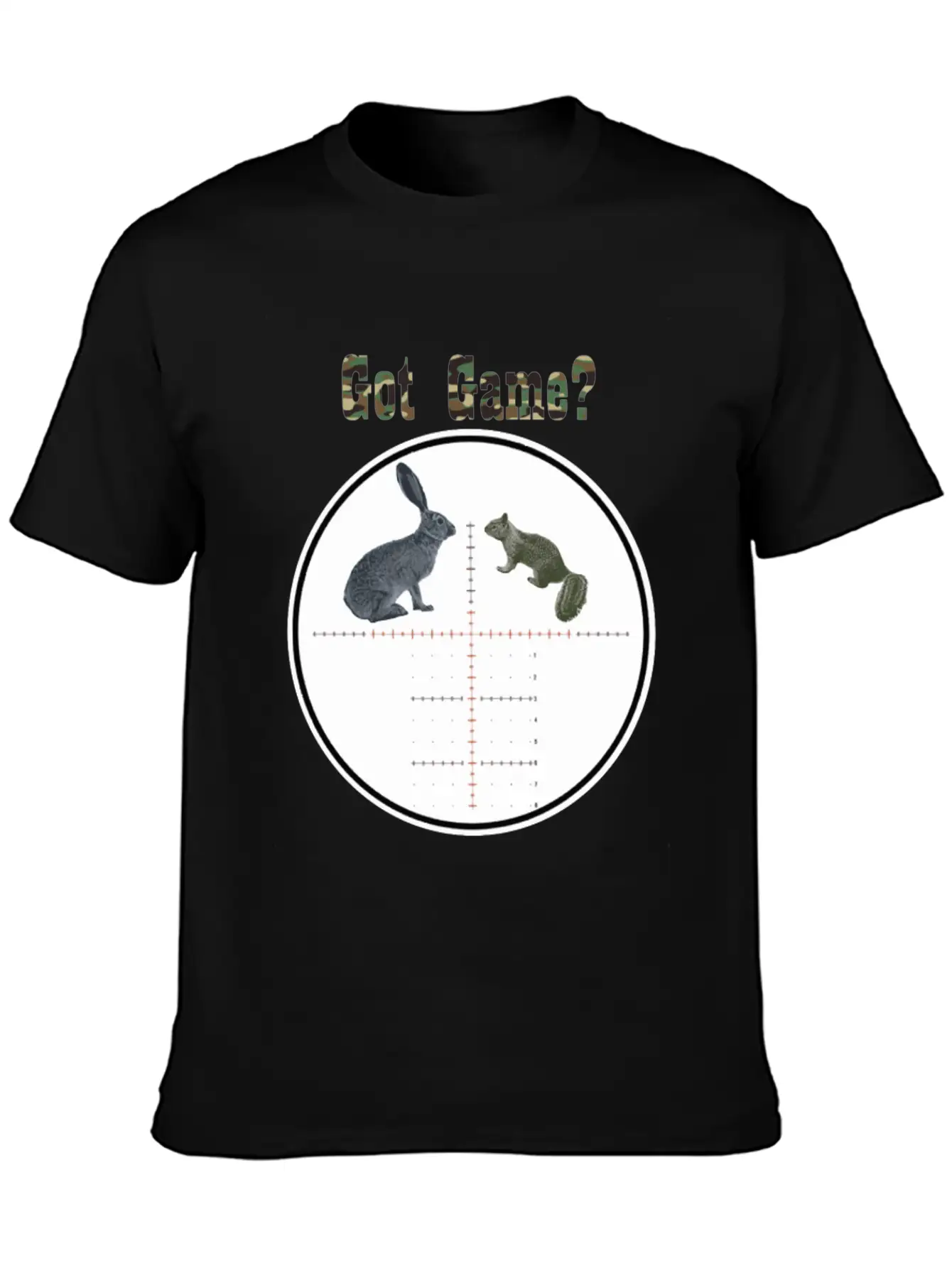 "Got Game" Air Rifle Hunter T-shirt Unisex Casual T-Shirt – Clean Design For Daily Comfort