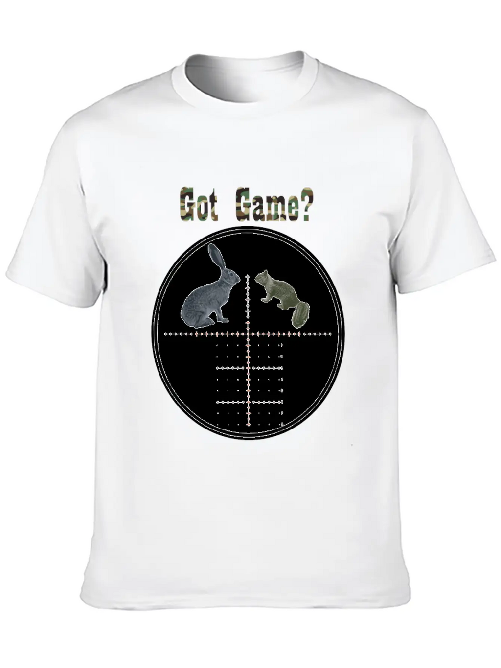 "Got Game" Air Rifle Hunter T-shirt Unisex Casual T-Shirt – Clean Design For Daily Comfort