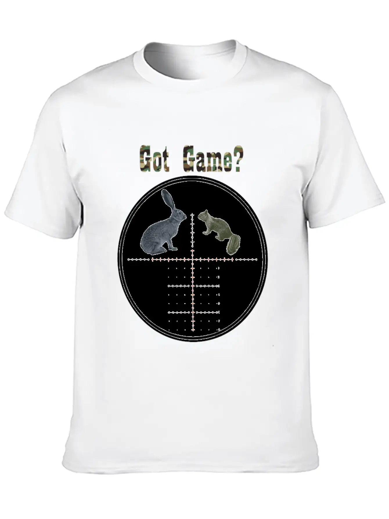"Got Game" Air Rifle Hunter T-shirt Unisex Casual T-Shirt – Clean Design For Daily Comfort