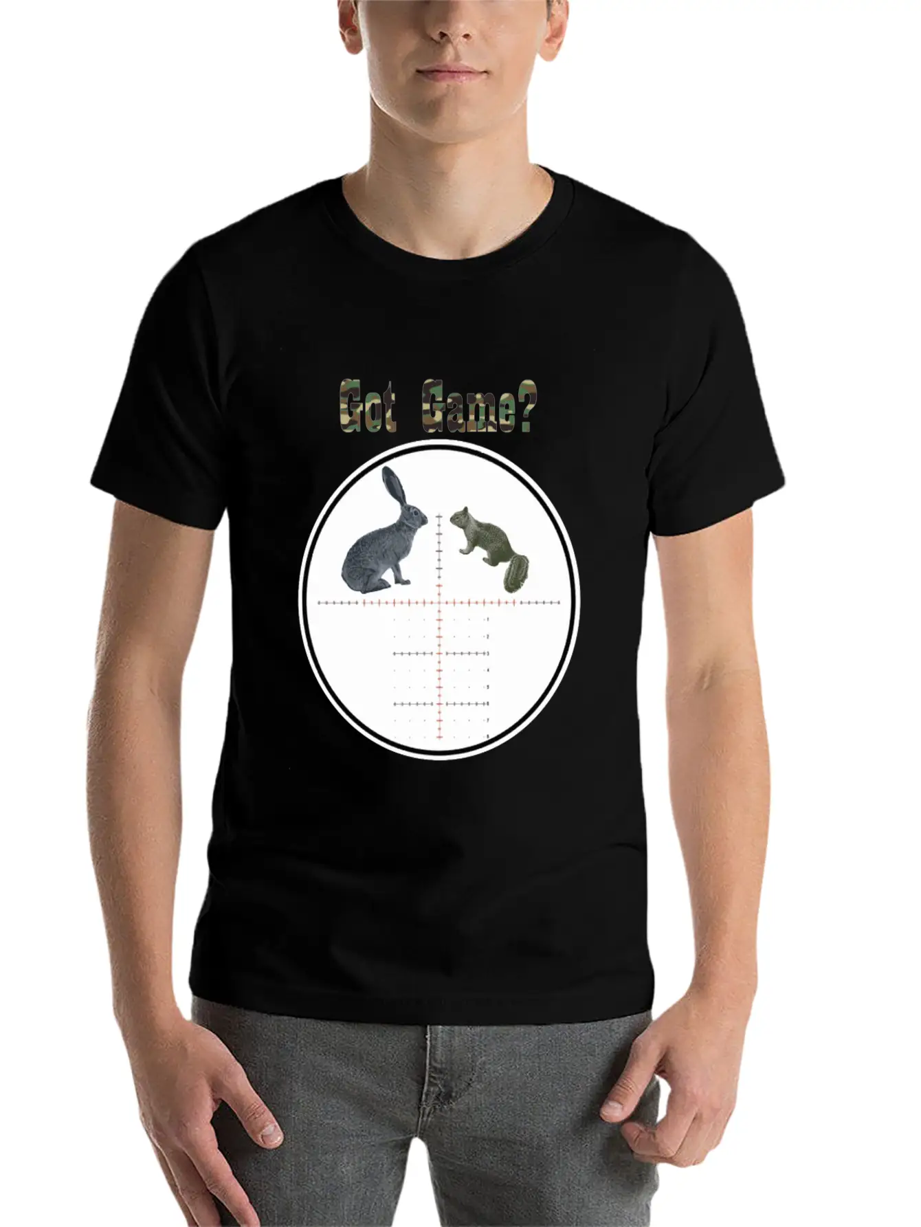 "Got Game" Air Rifle Hunter T-shirt Unisex Casual T-Shirt – Clean Design For Daily Comfort