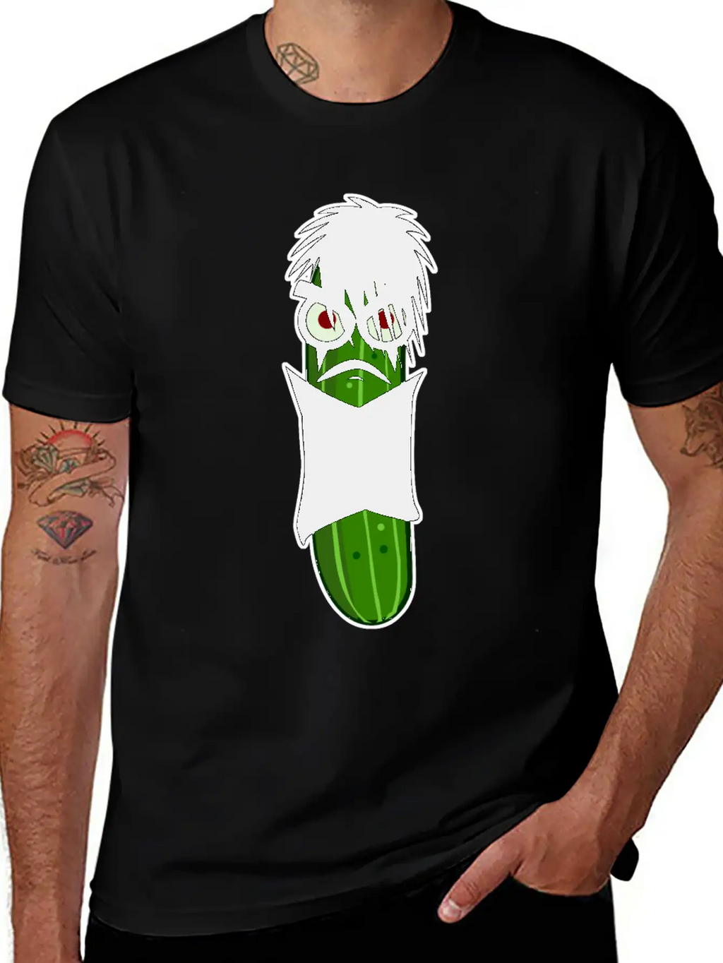 Goth Cucumber Gothic Unisex Casual T-Shirt – Clean Design For Daily Comfort
