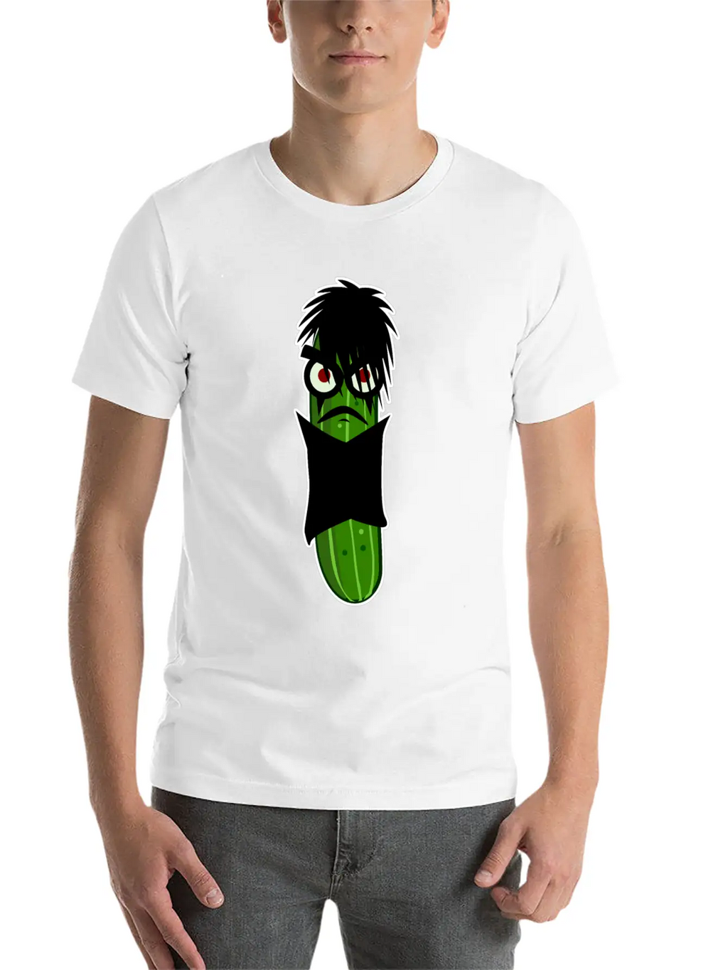 Goth Cucumber Gothic Unisex Casual T-Shirt – Clean Design For Daily Comfort