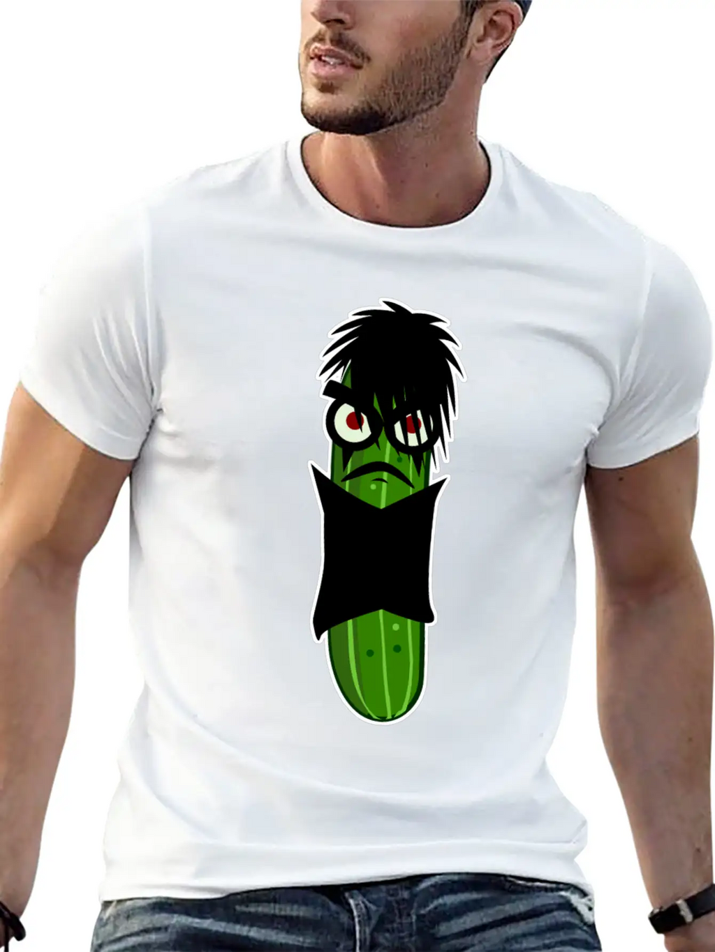 Goth Cucumber Gothic Unisex Casual T-Shirt – Clean Design For Daily Comfort