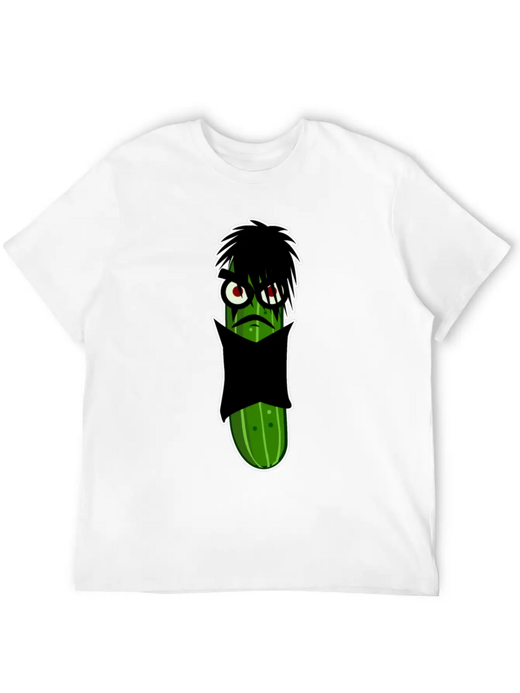 Goth Cucumber Gothic Unisex Casual T-Shirt – Clean Design For Daily Comfort