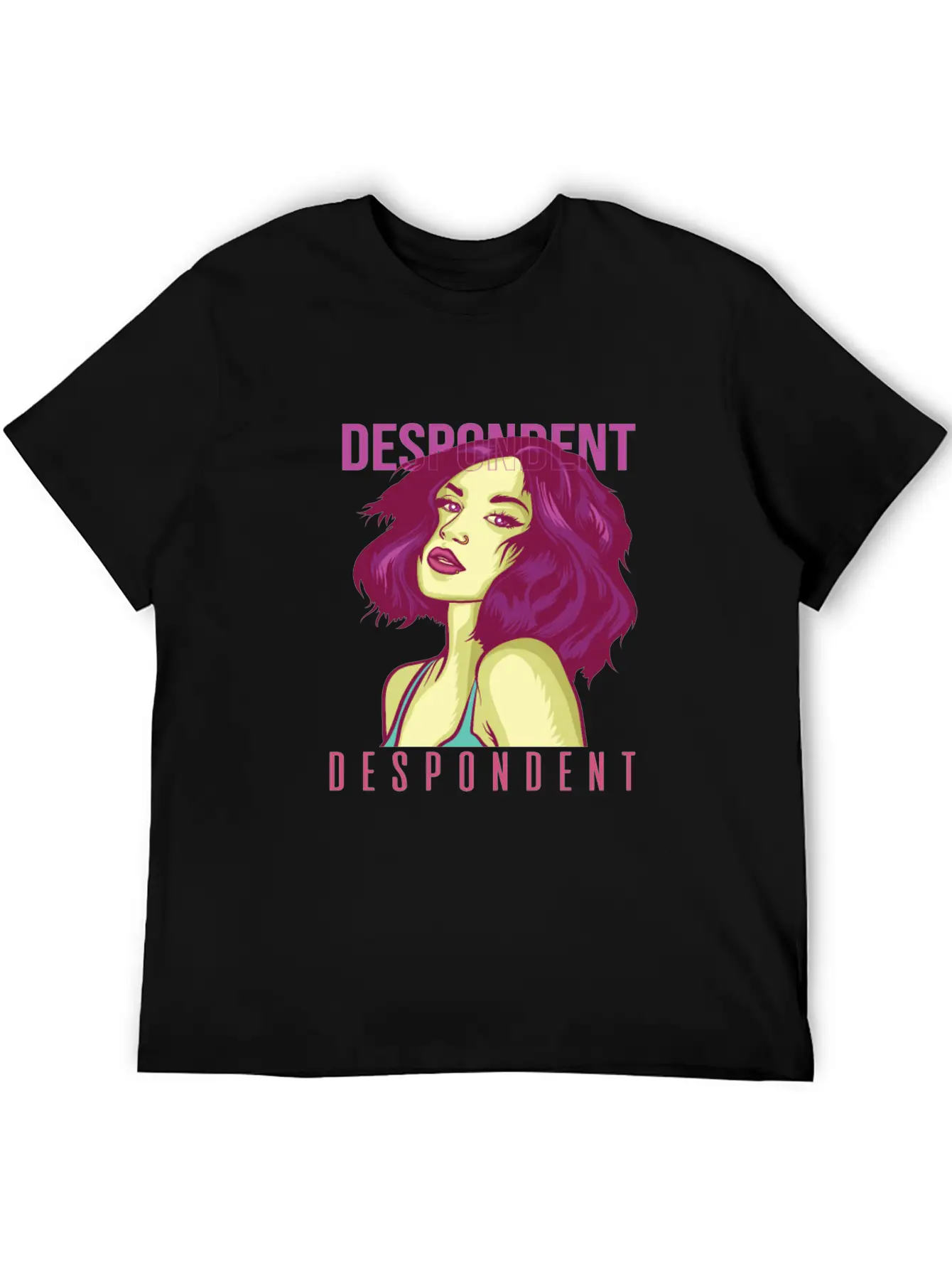 Goth Punk Girl Aesthetic Pastel Gothic Product Unisex Short Sleeve Soft Cotton T-Shirt – Casual Everyday Wear
