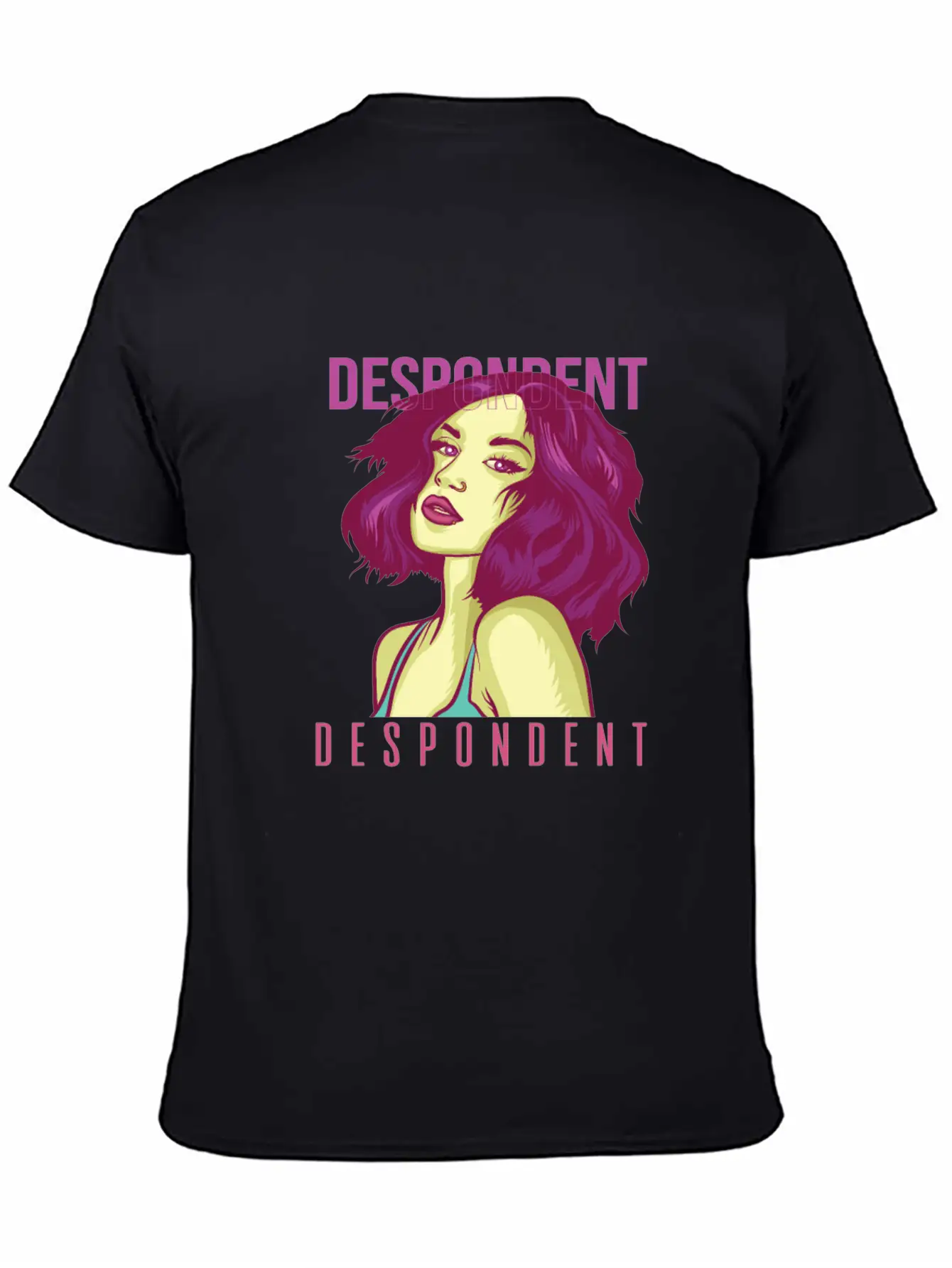 Goth Punk Girl Aesthetic Pastel Gothic Product Unisex Short Sleeve Soft Cotton T-Shirt – Casual Everyday Wear