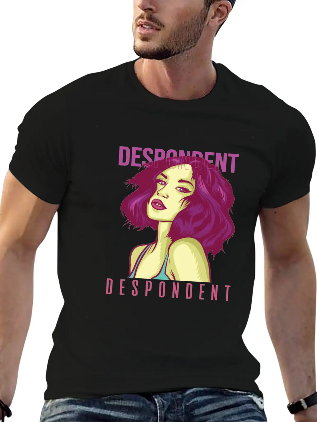 Goth Punk Girl Aesthetic Pastel Gothic Product Unisex Short Sleeve Soft Cotton T-Shirt – Casual Everyday Wear