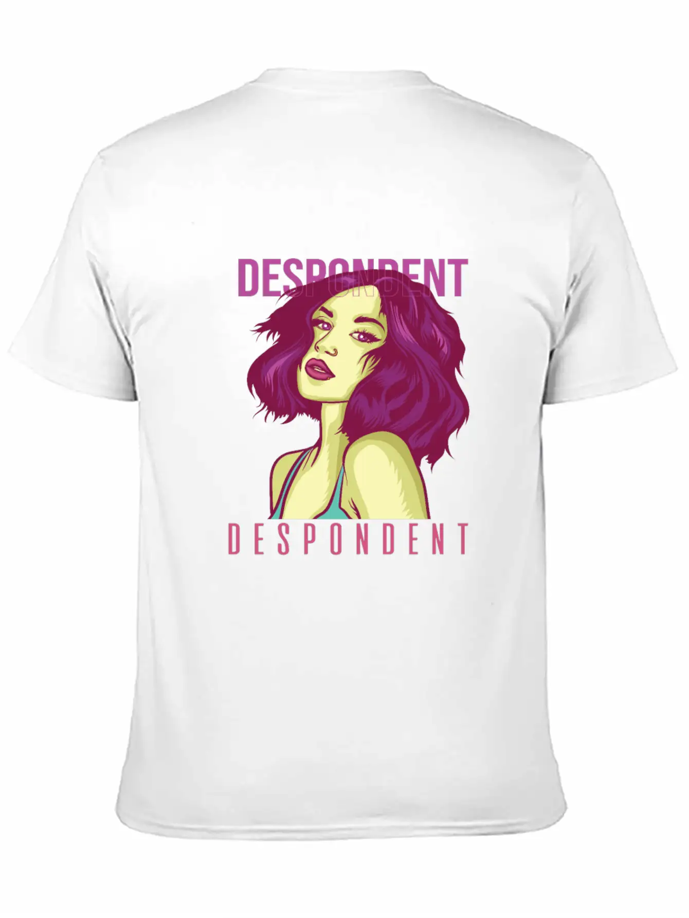 Goth Punk Girl Aesthetic Pastel Gothic Product Unisex Short Sleeve Soft Cotton T-Shirt – Casual Everyday Wear