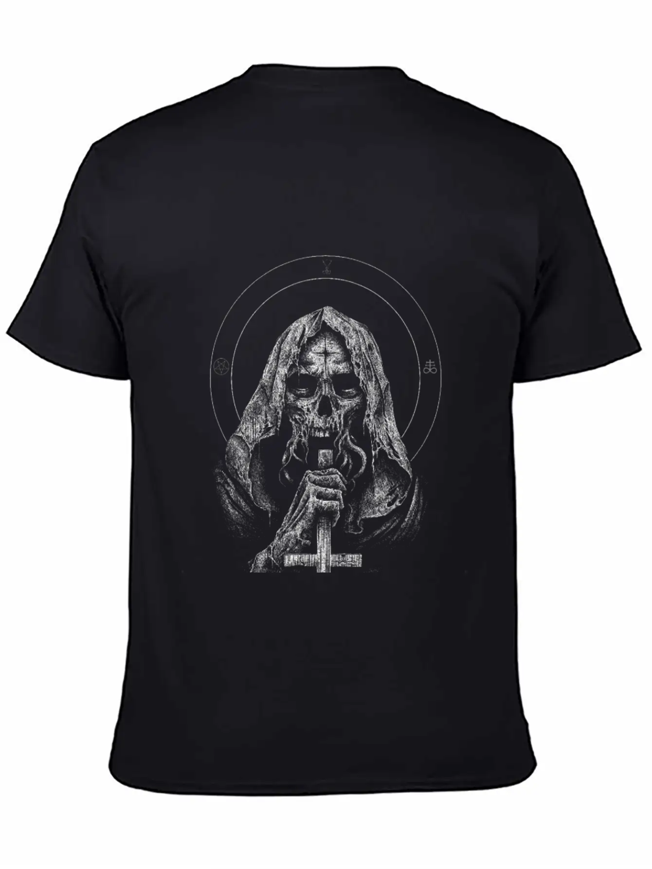 Gothic Evil Occultist Casual Graphic T-Shirt – Simple And Comfortable Daily Wear