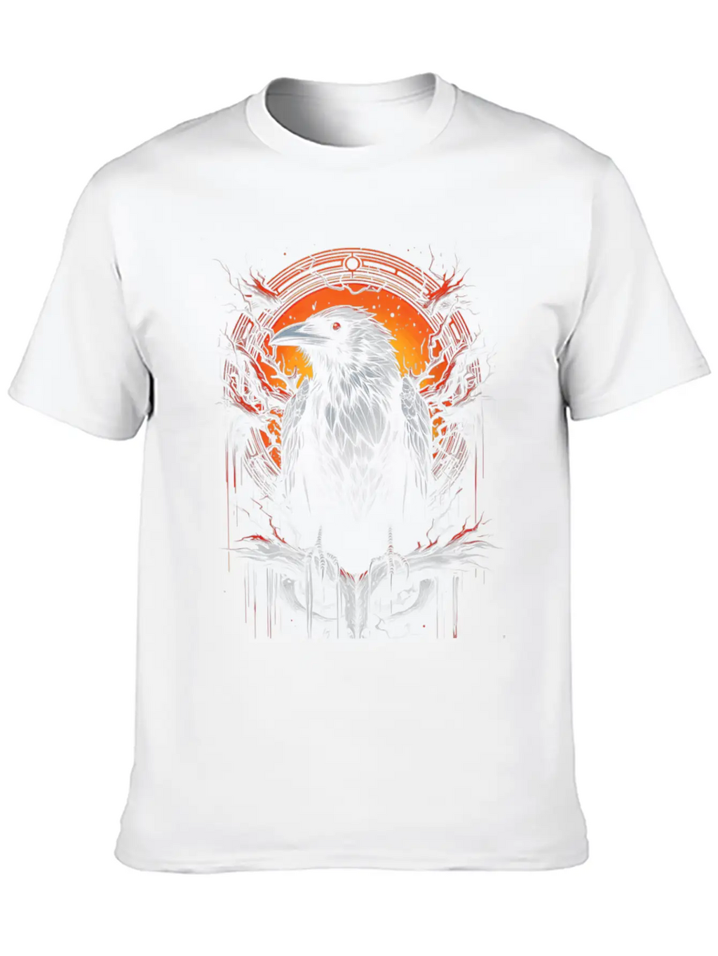 Gothic Occult Viking Witchcraft Unisex Short Sleeve Soft Cotton T-Shirt – Casual Everyday Wear