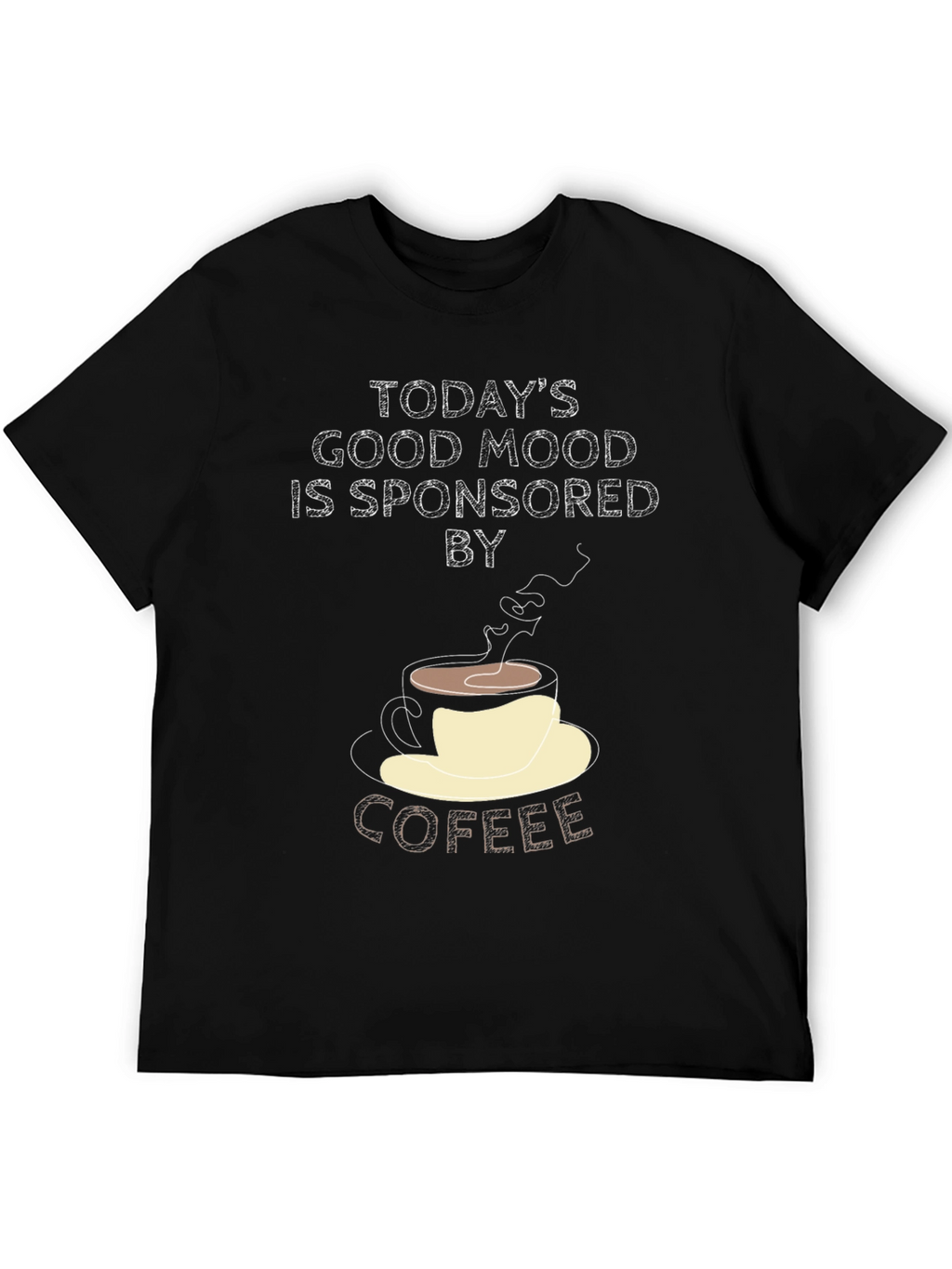 Coffee Mood T-Shirt: Funny Graphic Tee