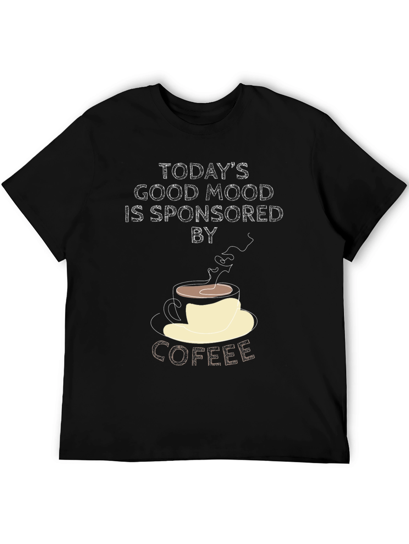 Coffee Mood T-Shirt: Funny Graphic Tee