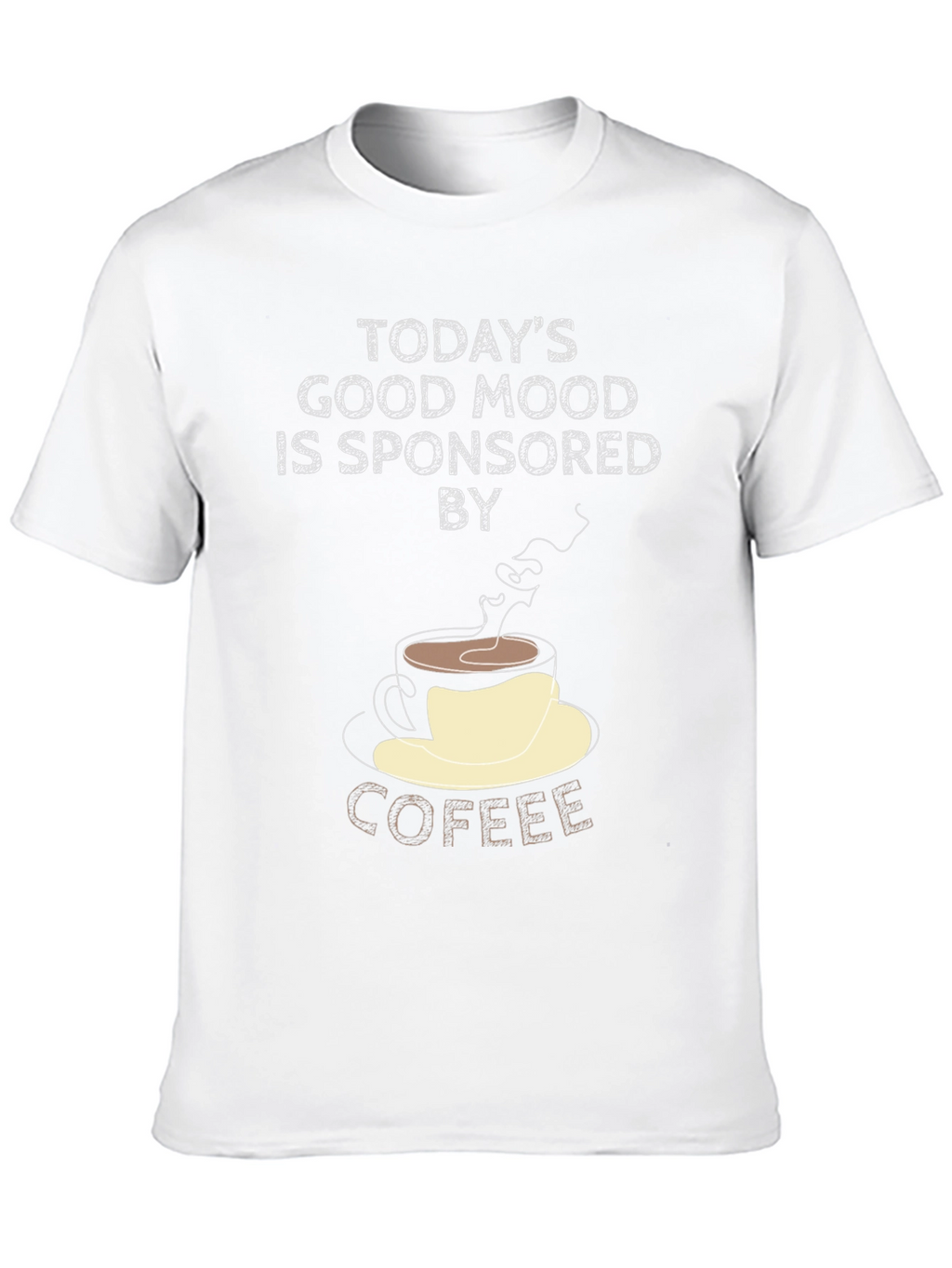 Coffee Mood T-Shirt: Funny Graphic Tee