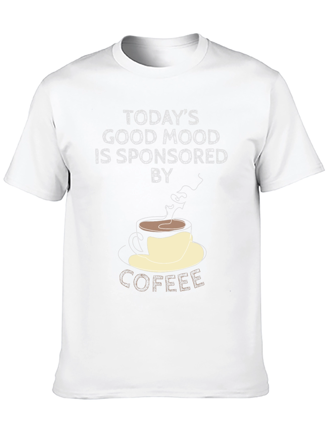 Coffee Mood T-Shirt: Funny Graphic Tee
