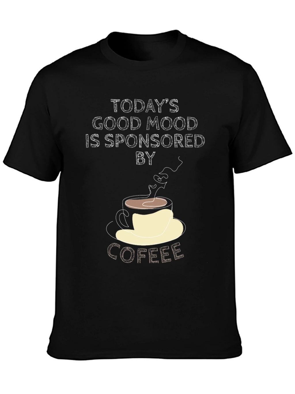 Coffee Mood T-Shirt: Funny Graphic Tee