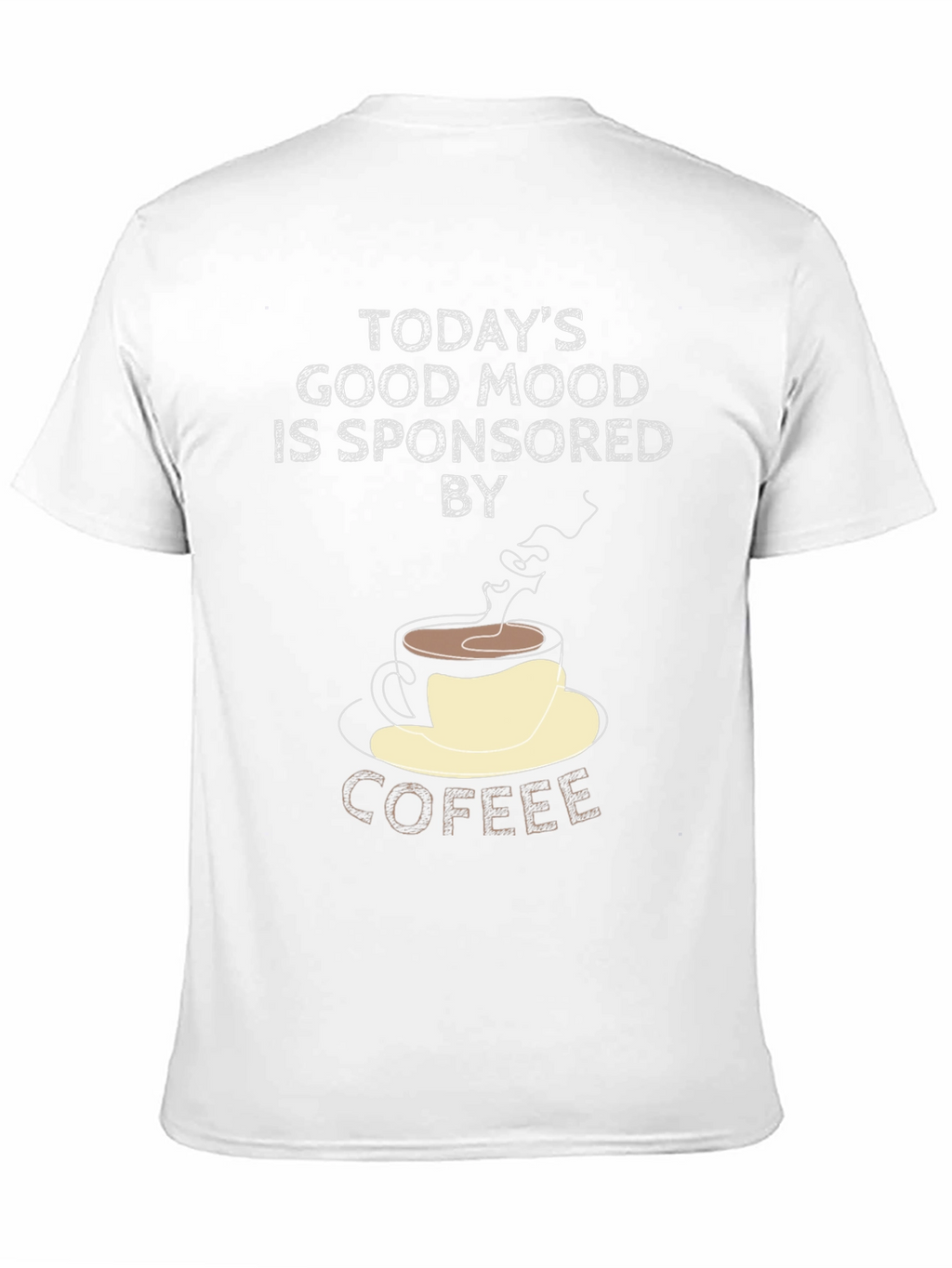 Coffee Mood T-Shirt: Funny Graphic Tee