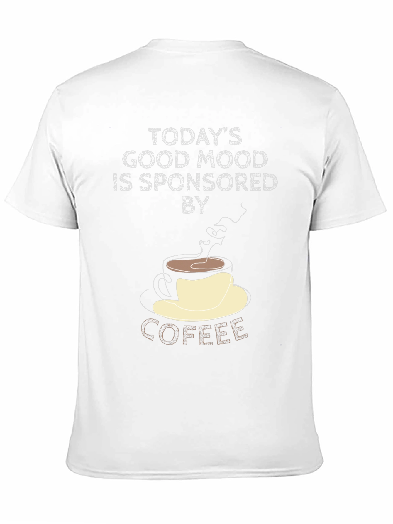 Coffee Mood T-Shirt: Funny Graphic Tee
