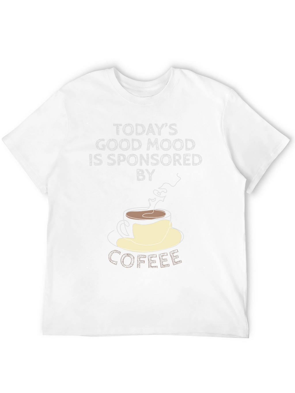 Coffee Mood T-Shirt: Funny Graphic Tee