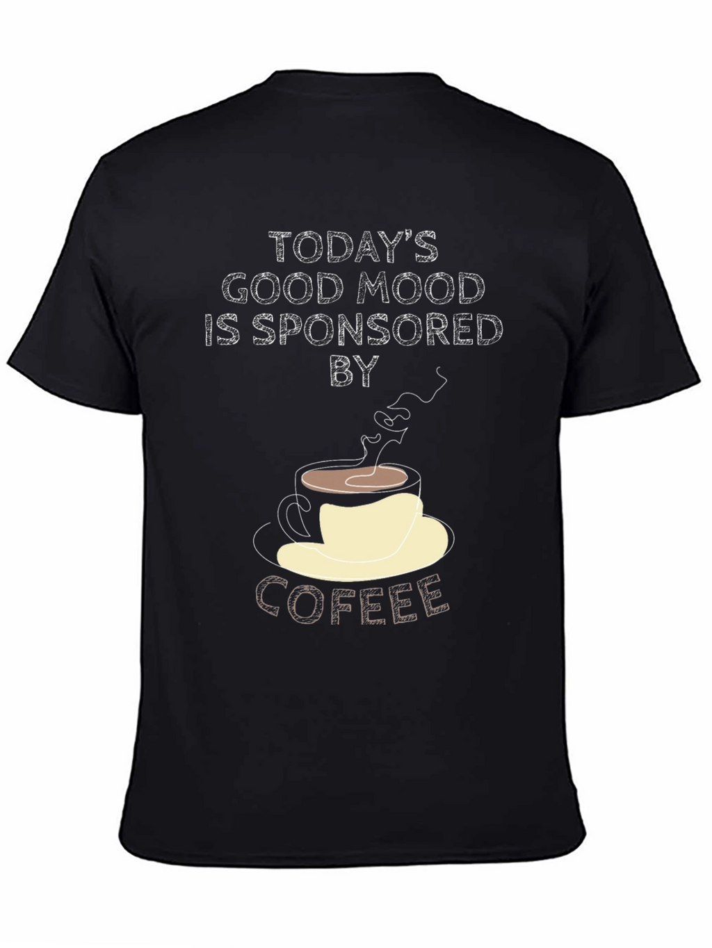 Coffee Mood T-Shirt: Funny Graphic Tee