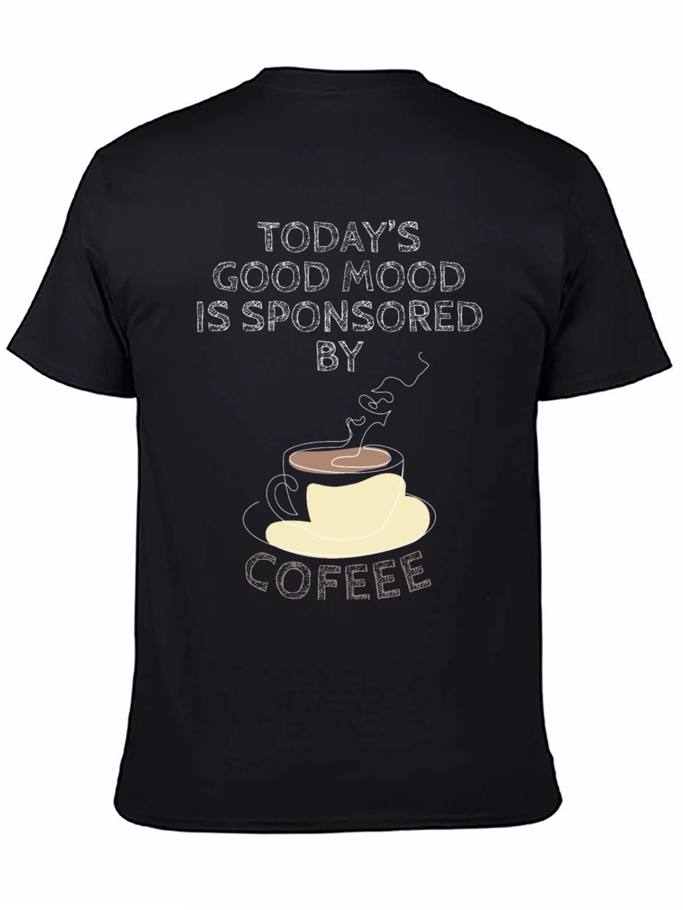 Coffee Mood T-Shirt: Funny Graphic Tee