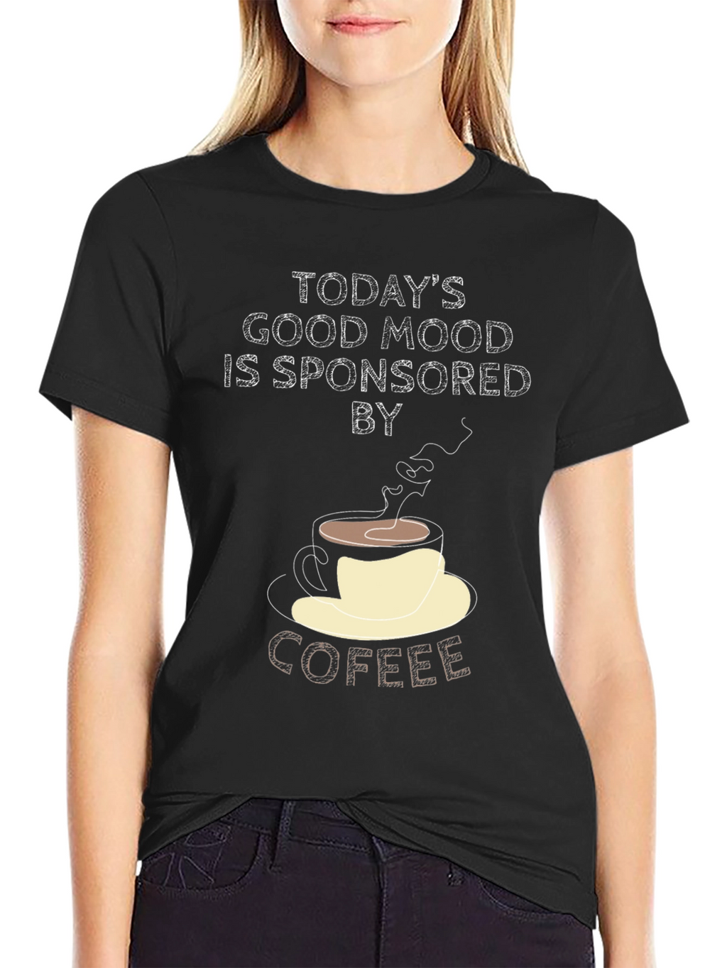 Coffee Mood T-Shirt: Funny Graphic Tee
