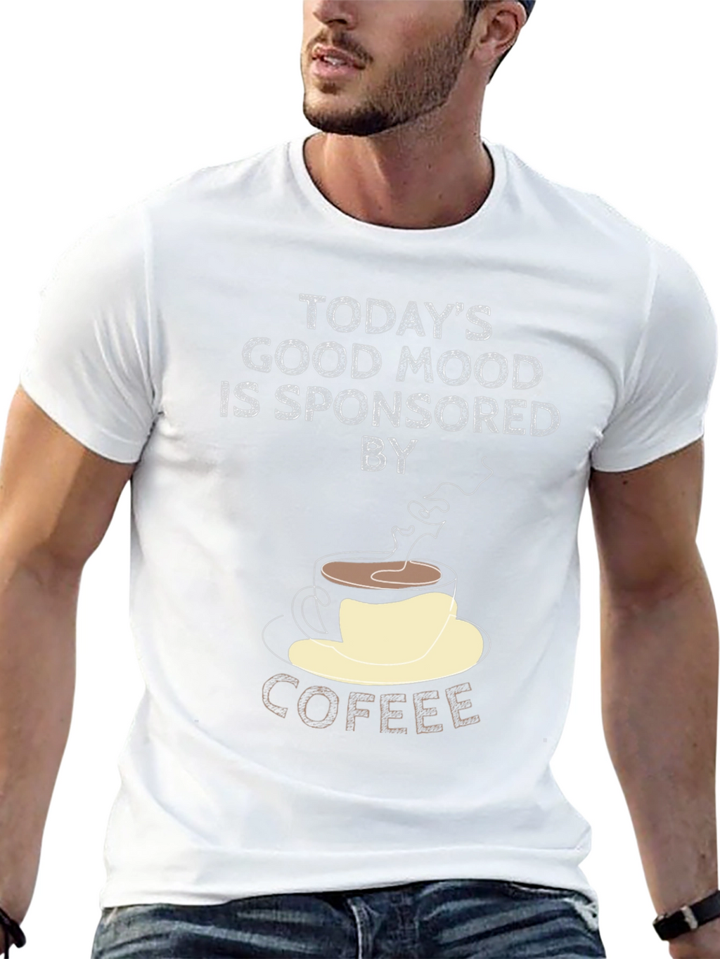 Coffee Mood T-Shirt: Funny Graphic Tee