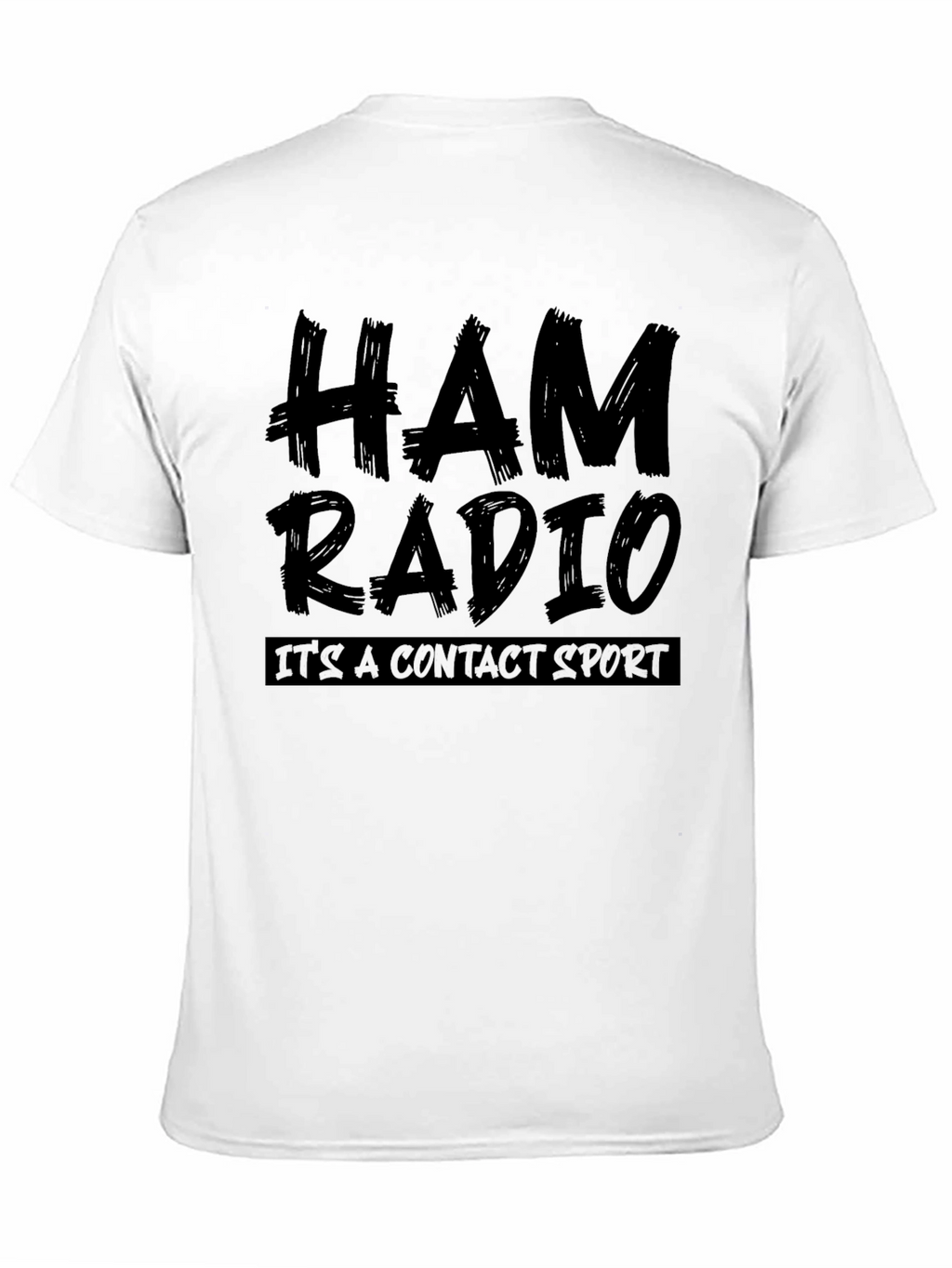 Ham Radio Contact Sport Graphic Tee