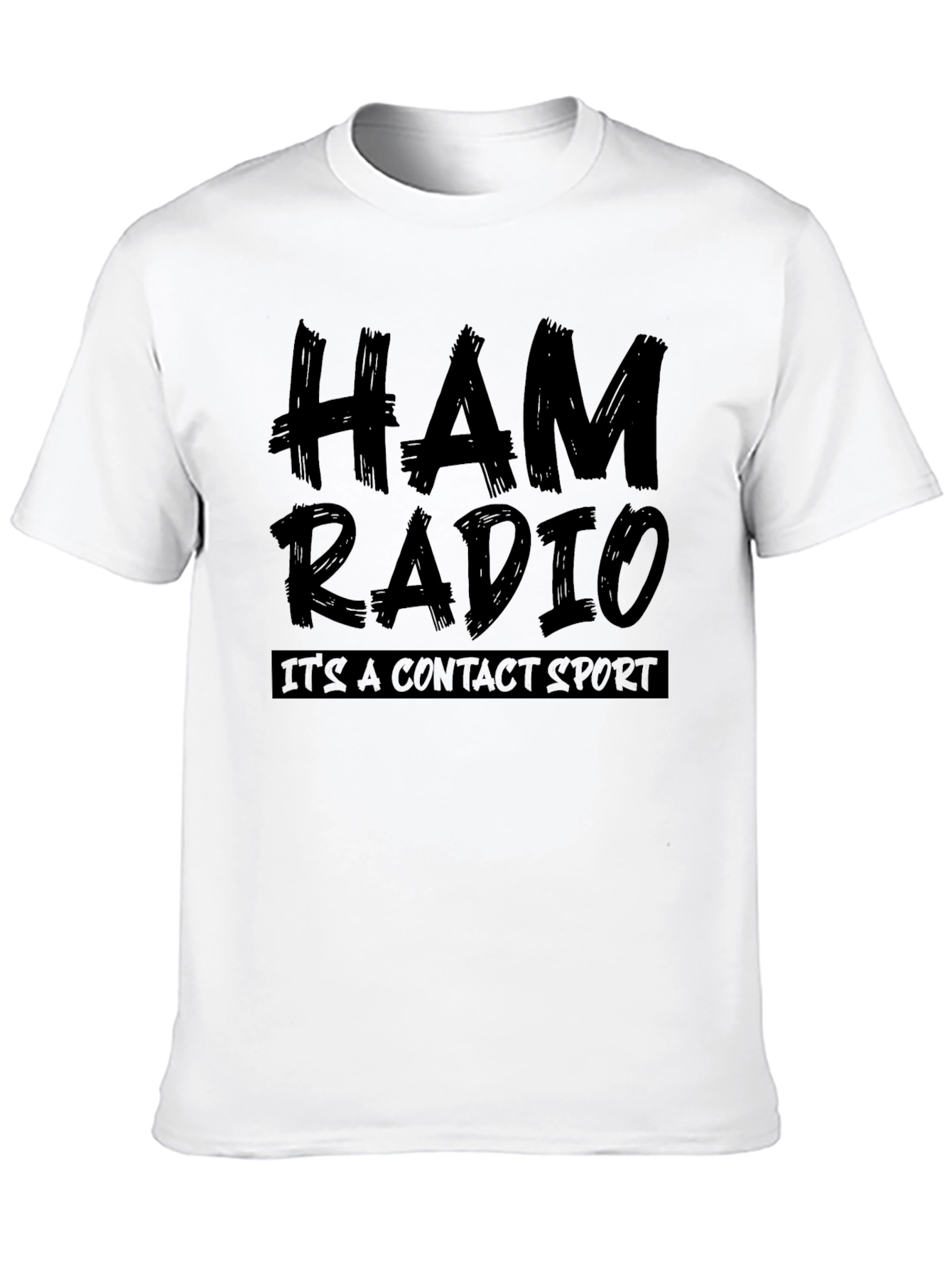Ham Radio Contact Sport Graphic Tee