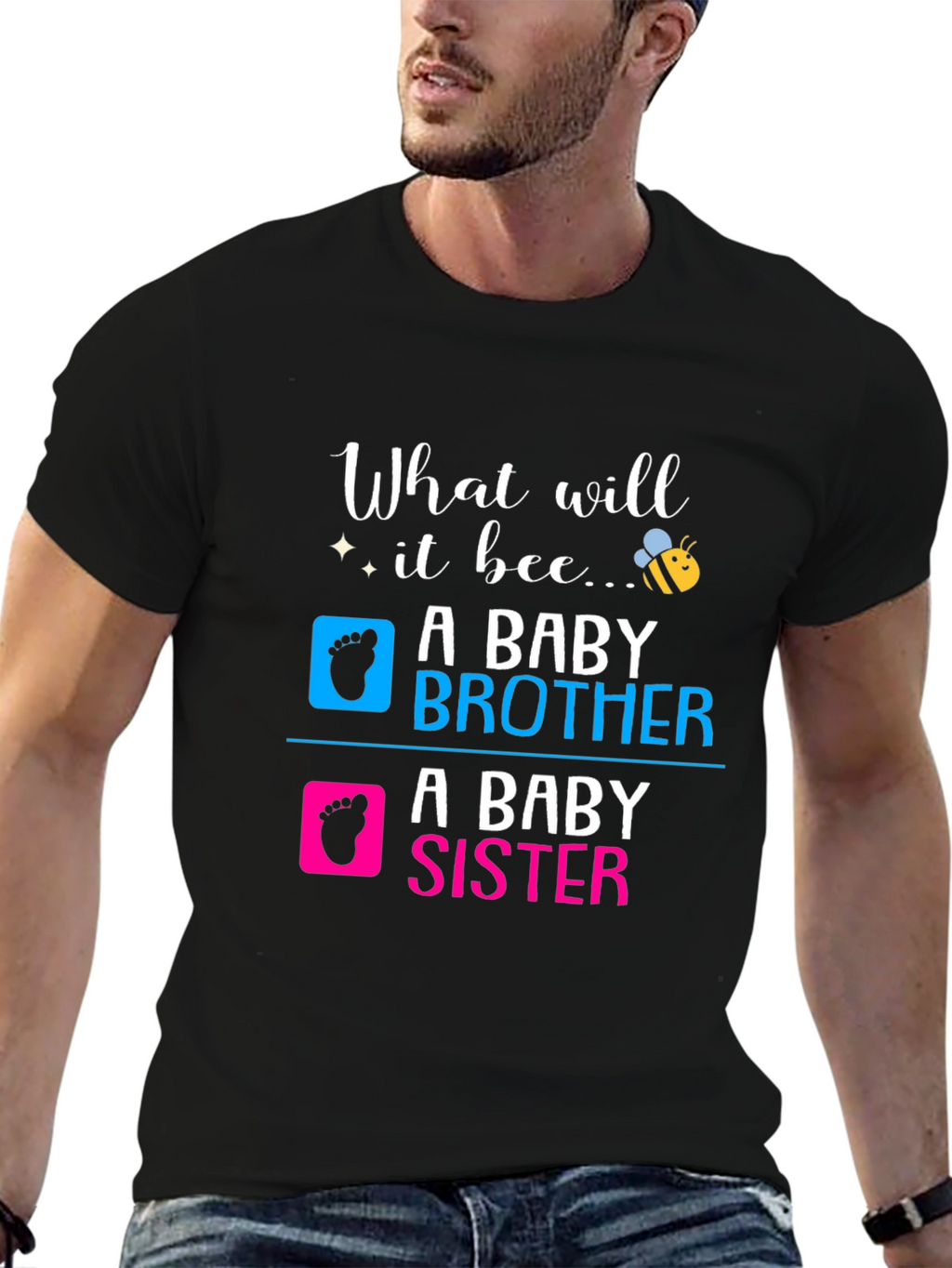 What Will It Bee? Baby Gender Reveal T-Shirt