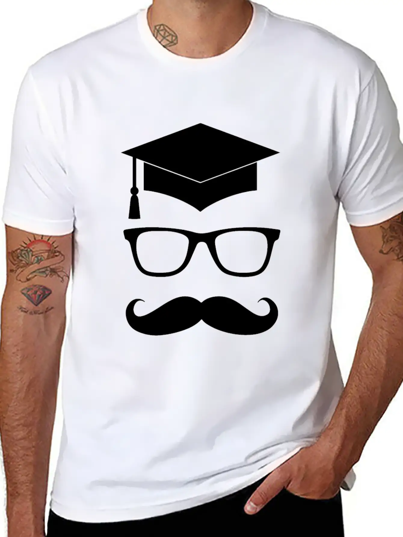 Graduation | Design Casual Graphic T-Shirt – Simple And Comfortable Daily Wear