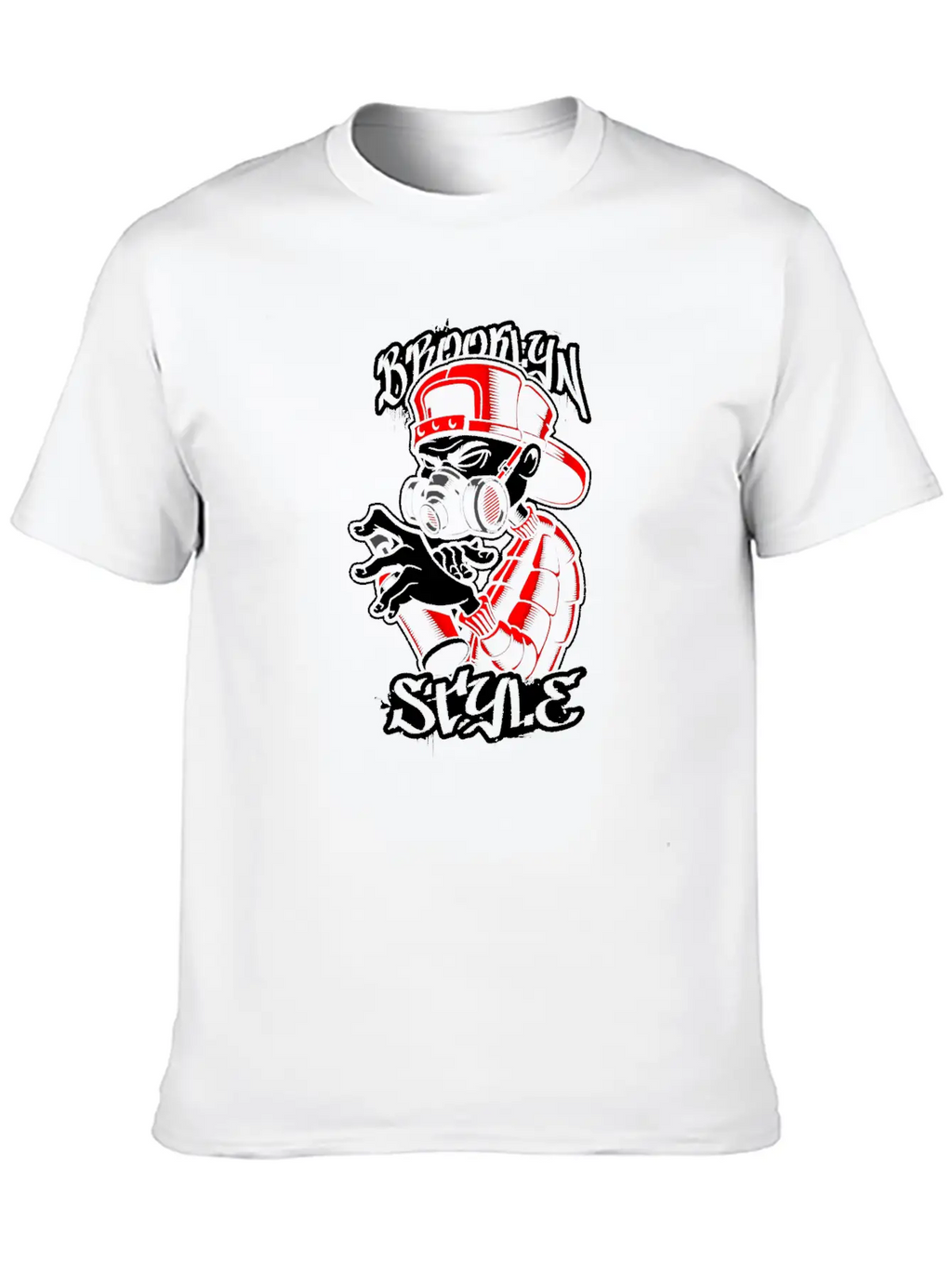 Graffiti Artist Breathable Soft Cotton T-Shirt – Timeless Casual Look