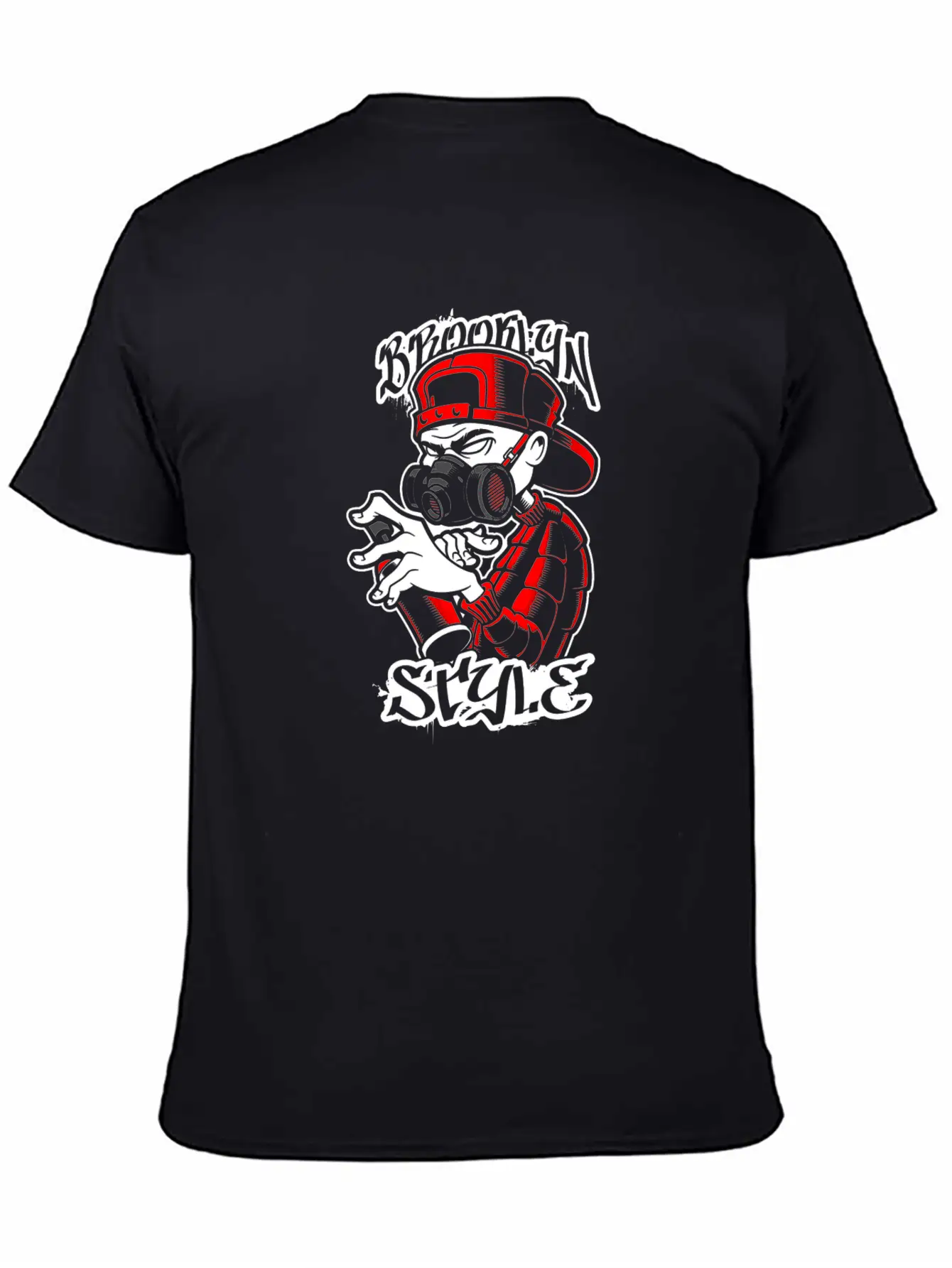 Graffiti Artist Breathable Soft Cotton T-Shirt – Timeless Casual Look
