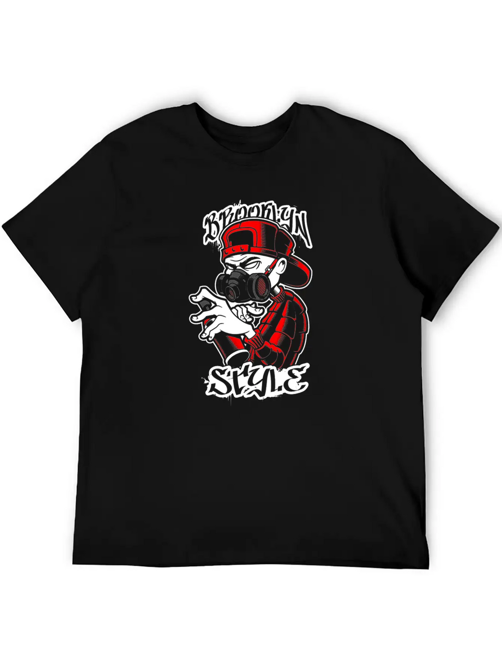 Graffiti Artist Breathable Soft Cotton T-Shirt – Timeless Casual Look