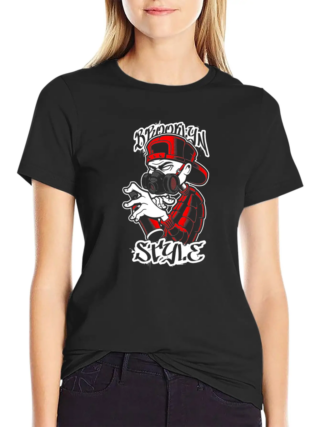 Graffiti Artist Breathable Soft Cotton T-Shirt – Timeless Casual Look