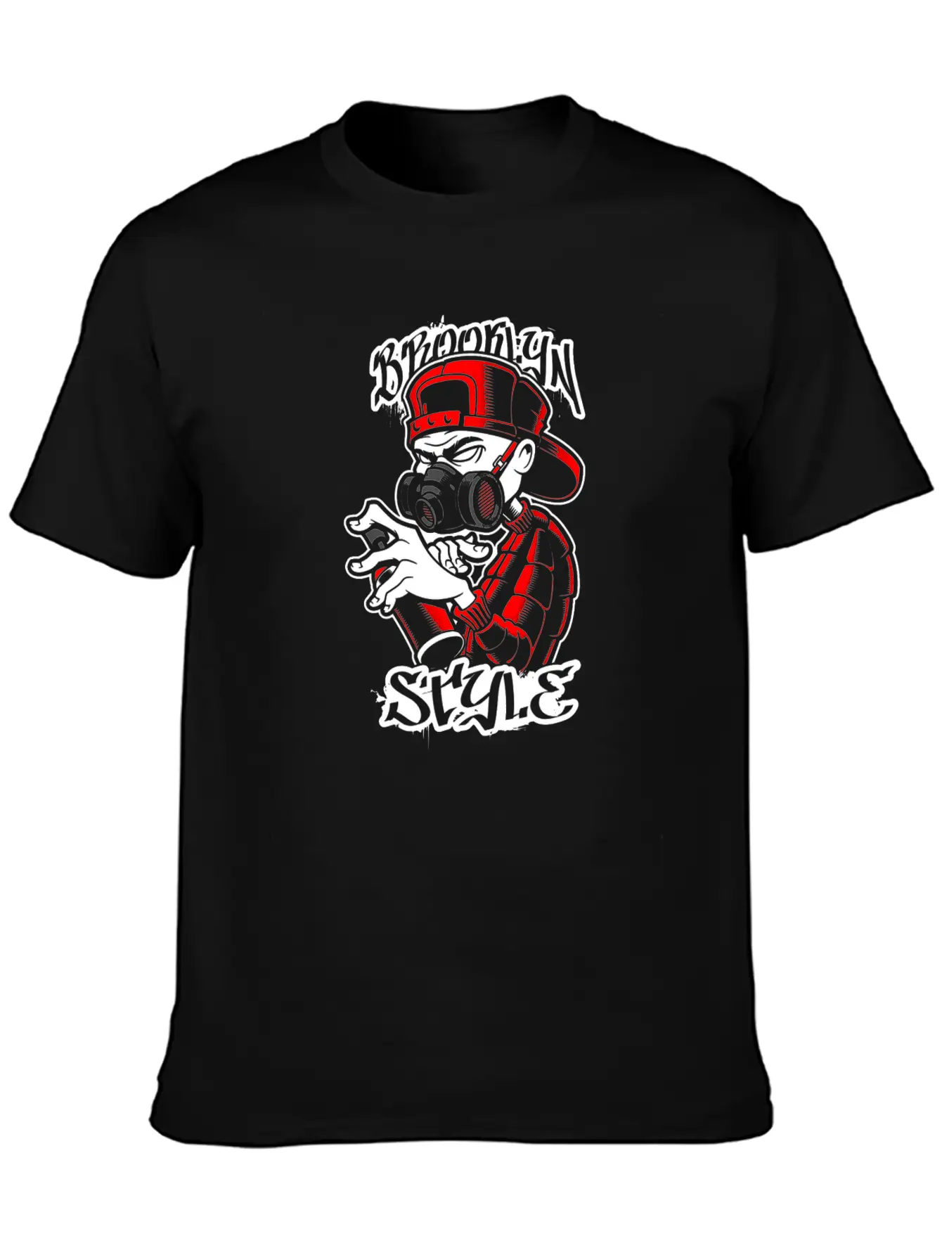 Graffiti Artist Breathable Soft Cotton T-Shirt – Timeless Casual Look