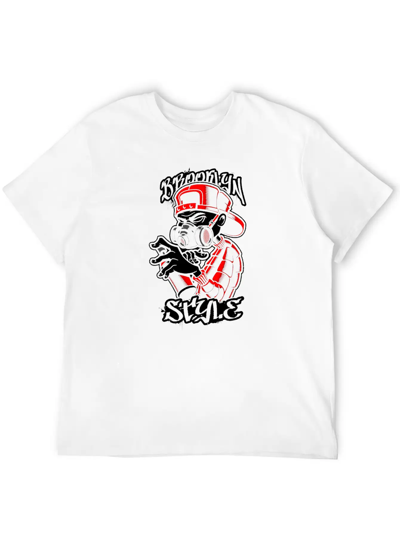 Graffiti Artist Breathable Soft Cotton T-Shirt – Timeless Casual Look