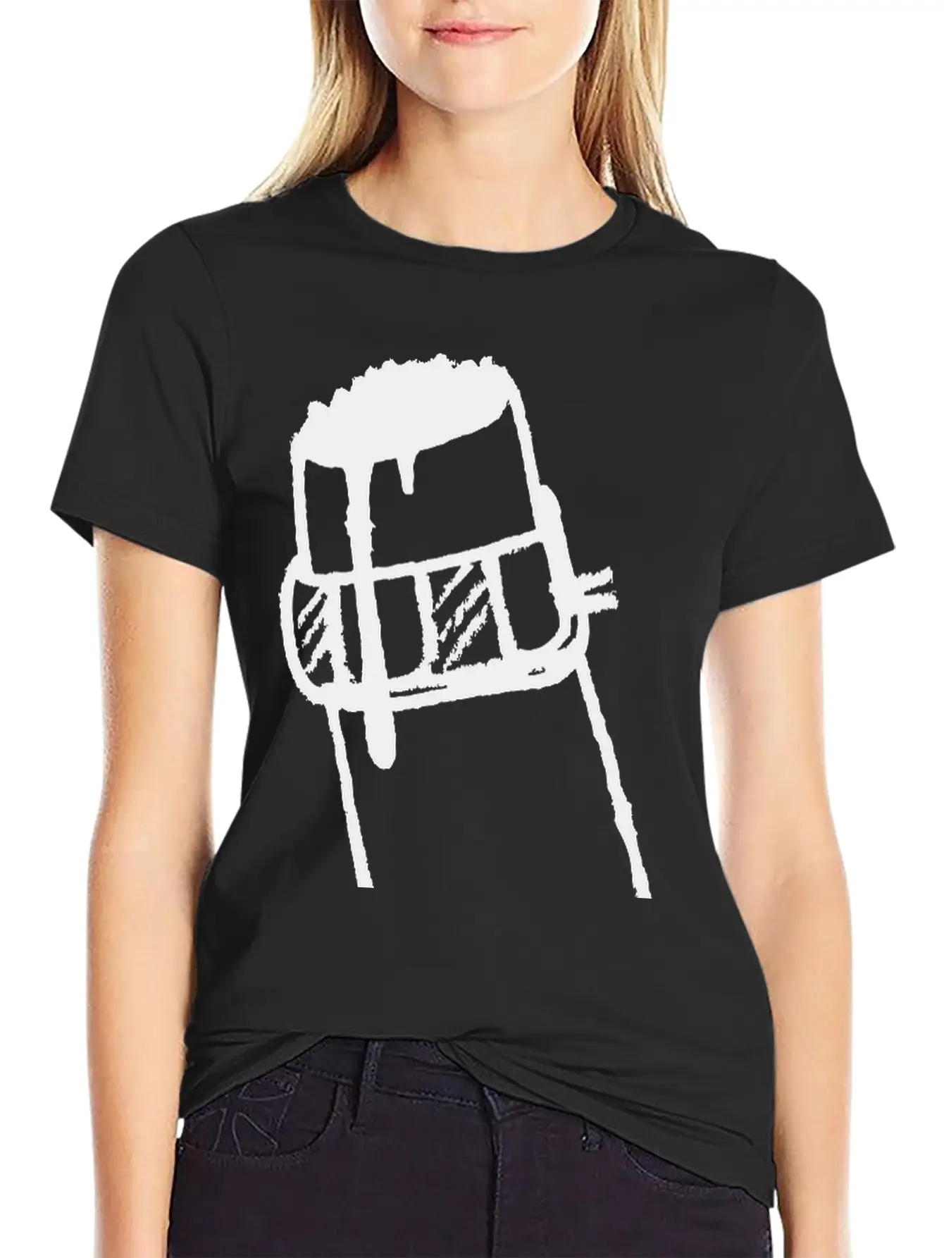 Graffiti Paint Marker Breathable Soft Cotton T-Shirt – Timeless Casual Look