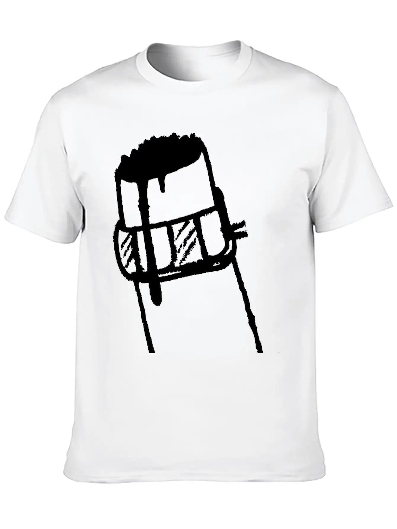 Graffiti Paint Marker Breathable Soft Cotton T-Shirt – Timeless Casual Look