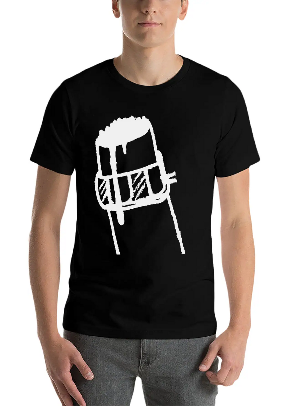 Graffiti Paint Marker Breathable Soft Cotton T-Shirt – Timeless Casual Look