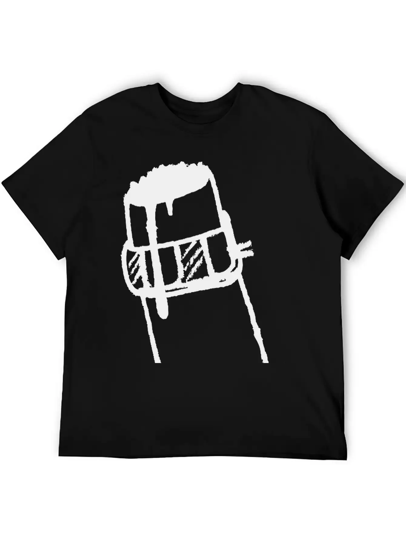 Graffiti Paint Marker Breathable Soft Cotton T-Shirt – Timeless Casual Look