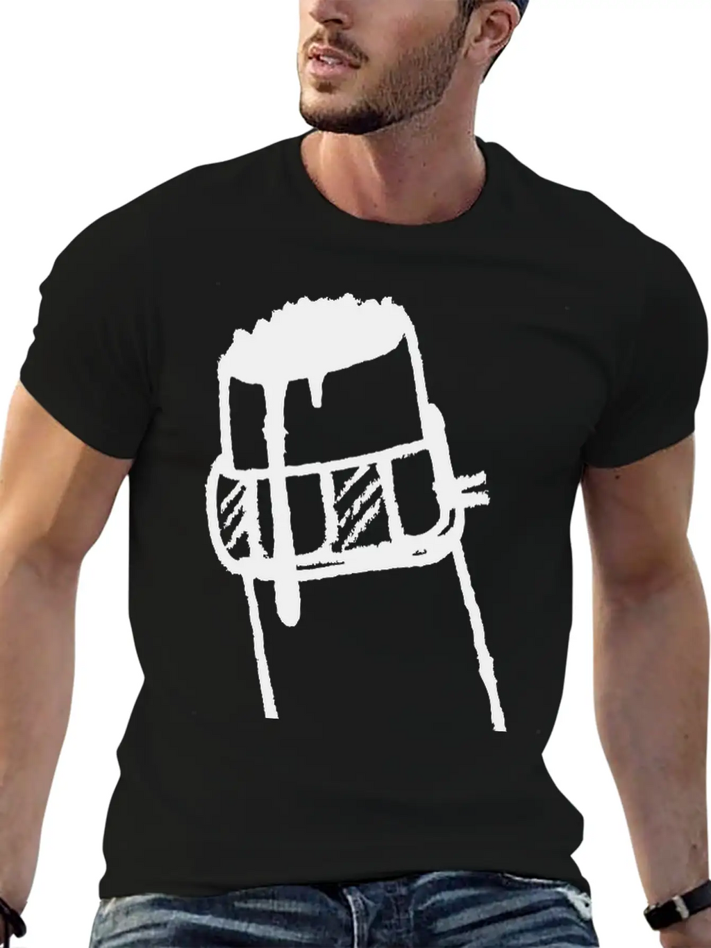 Graffiti Paint Marker Breathable Soft Cotton T-Shirt – Timeless Casual Look