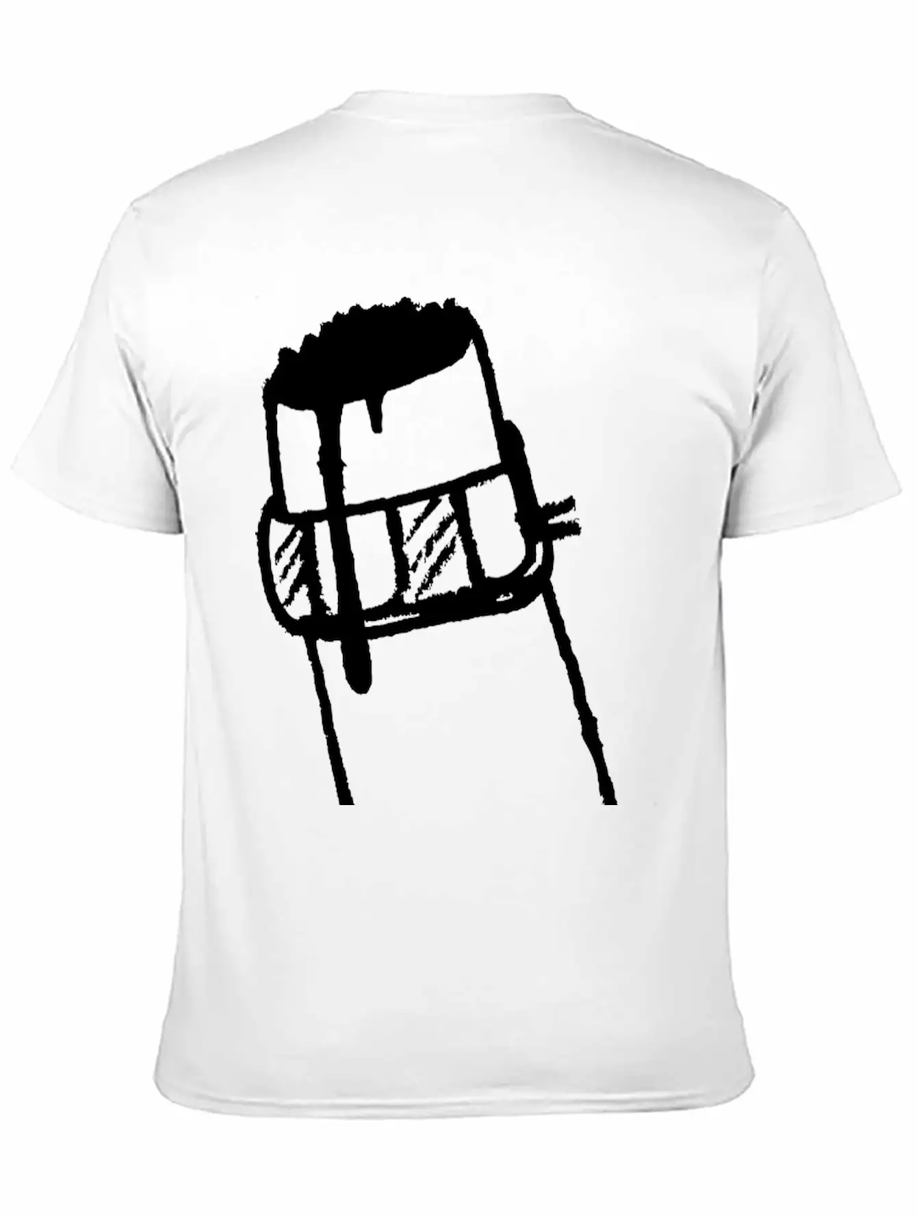 Graffiti Paint Marker Breathable Soft Cotton T-Shirt – Timeless Casual Look