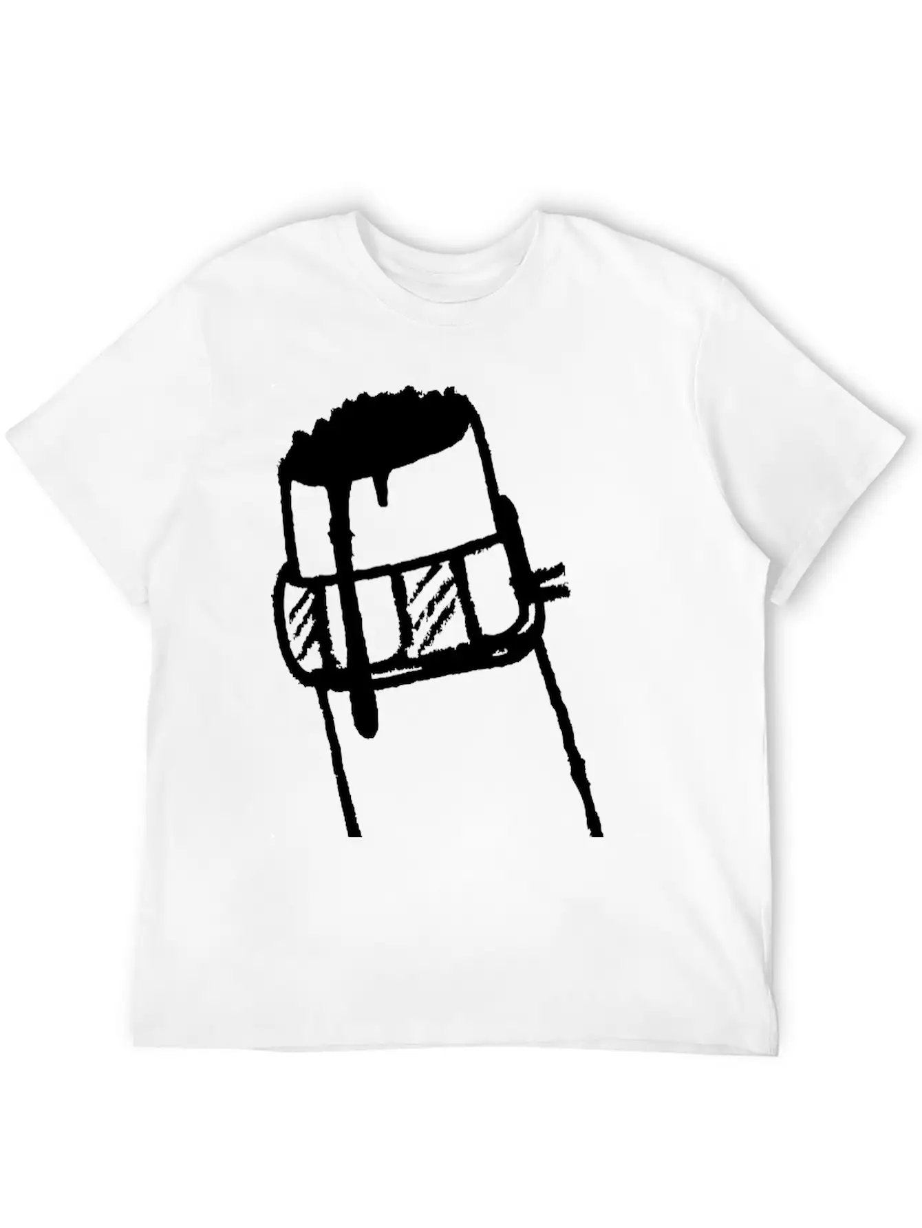 Graffiti Paint Marker Breathable Soft Cotton T-Shirt – Timeless Casual Look