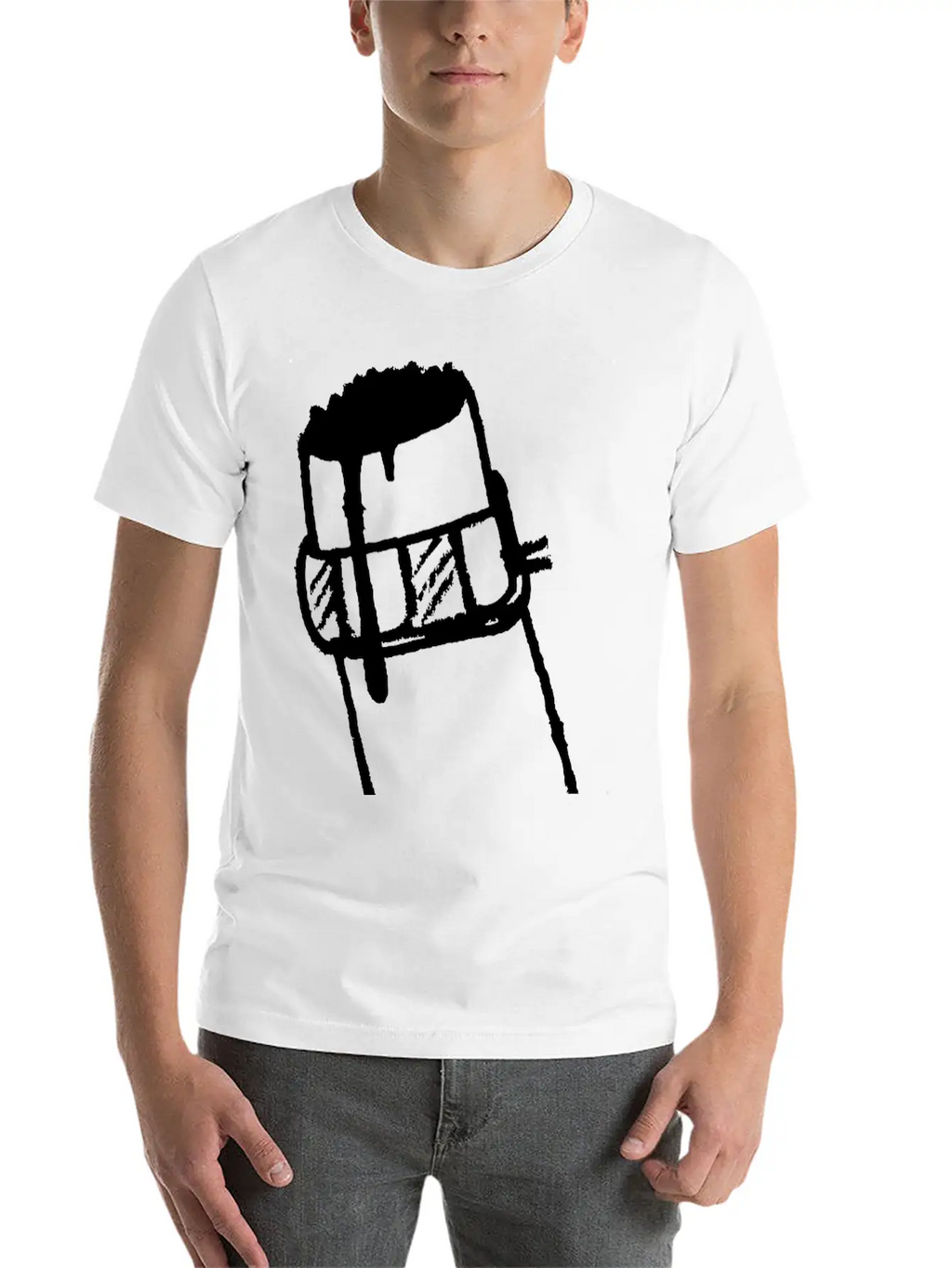 Graffiti Paint Marker Breathable Soft Cotton T-Shirt – Timeless Casual Look