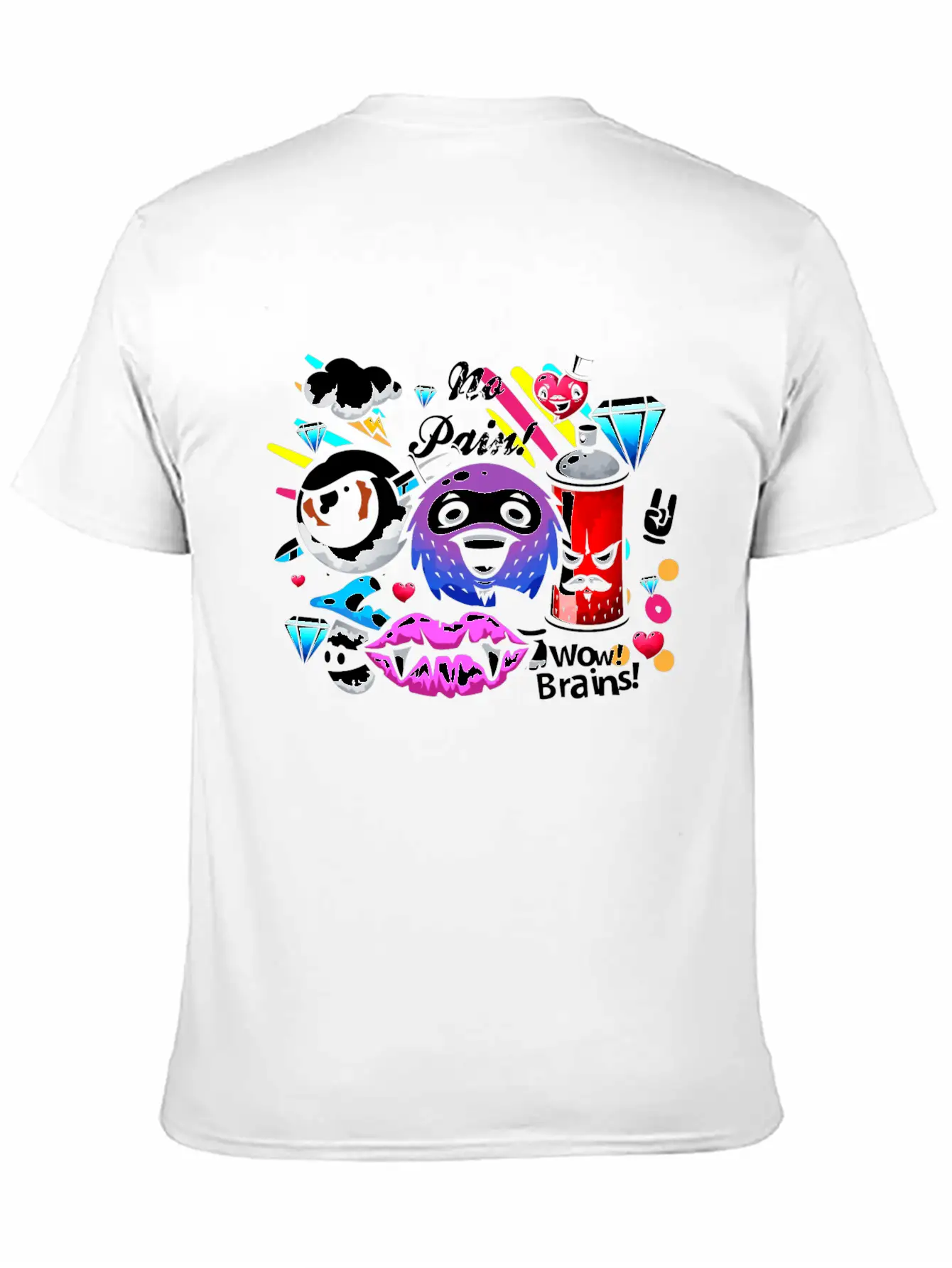 Graffiti Sprayer Breakdance Painting Essential Cotton Tee For Daily Outfits – Unisex Style