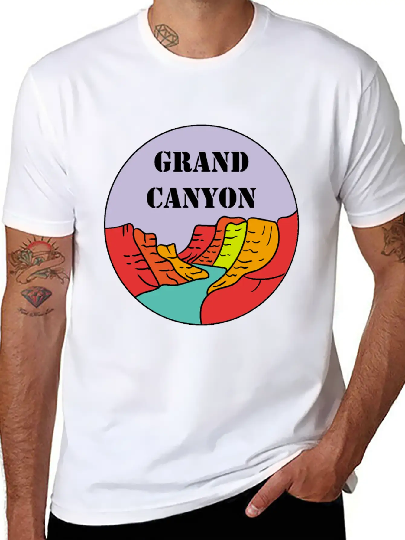 Grand Canyon National Park, In Arizona Essential Cotton Tee For Daily Outfits – Unisex Style
