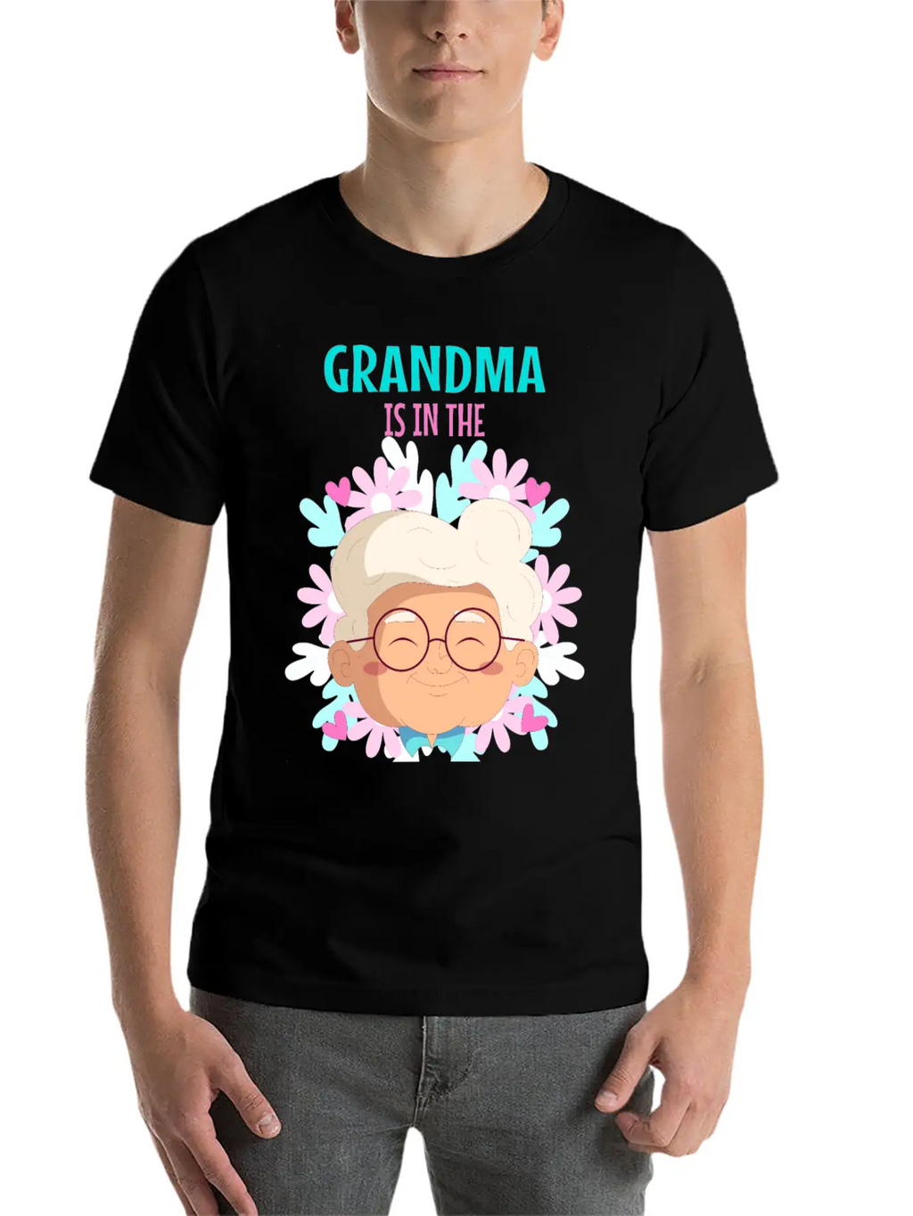 Grandma Is In The Hospital Again Unisex Short Sleeve Soft Cotton T-Shirt – Casual Everyday Wear