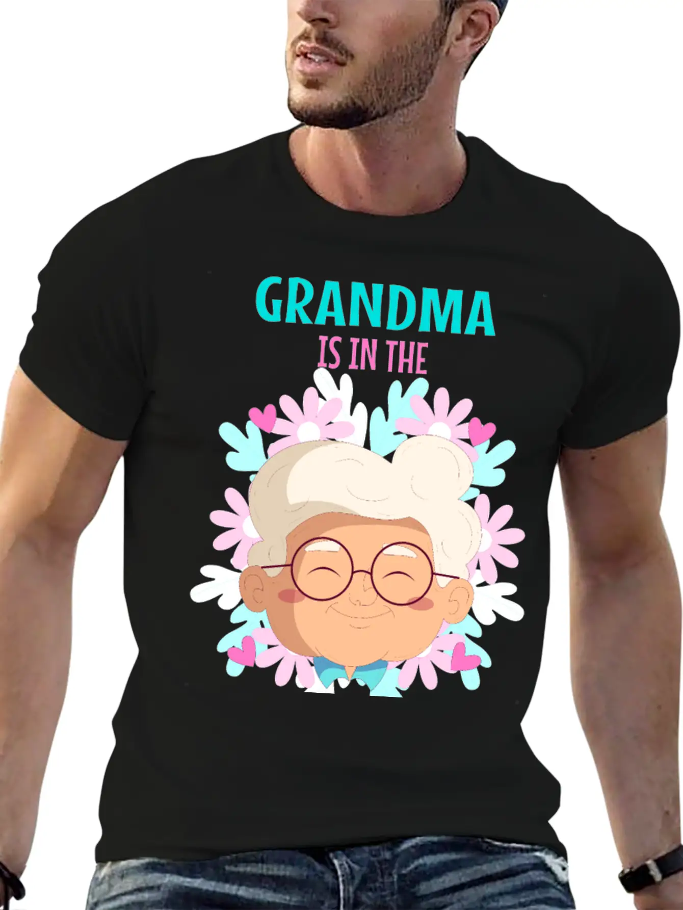 Grandma Is In The Hospital Again Unisex Short Sleeve Soft Cotton T-Shirt – Casual Everyday Wear