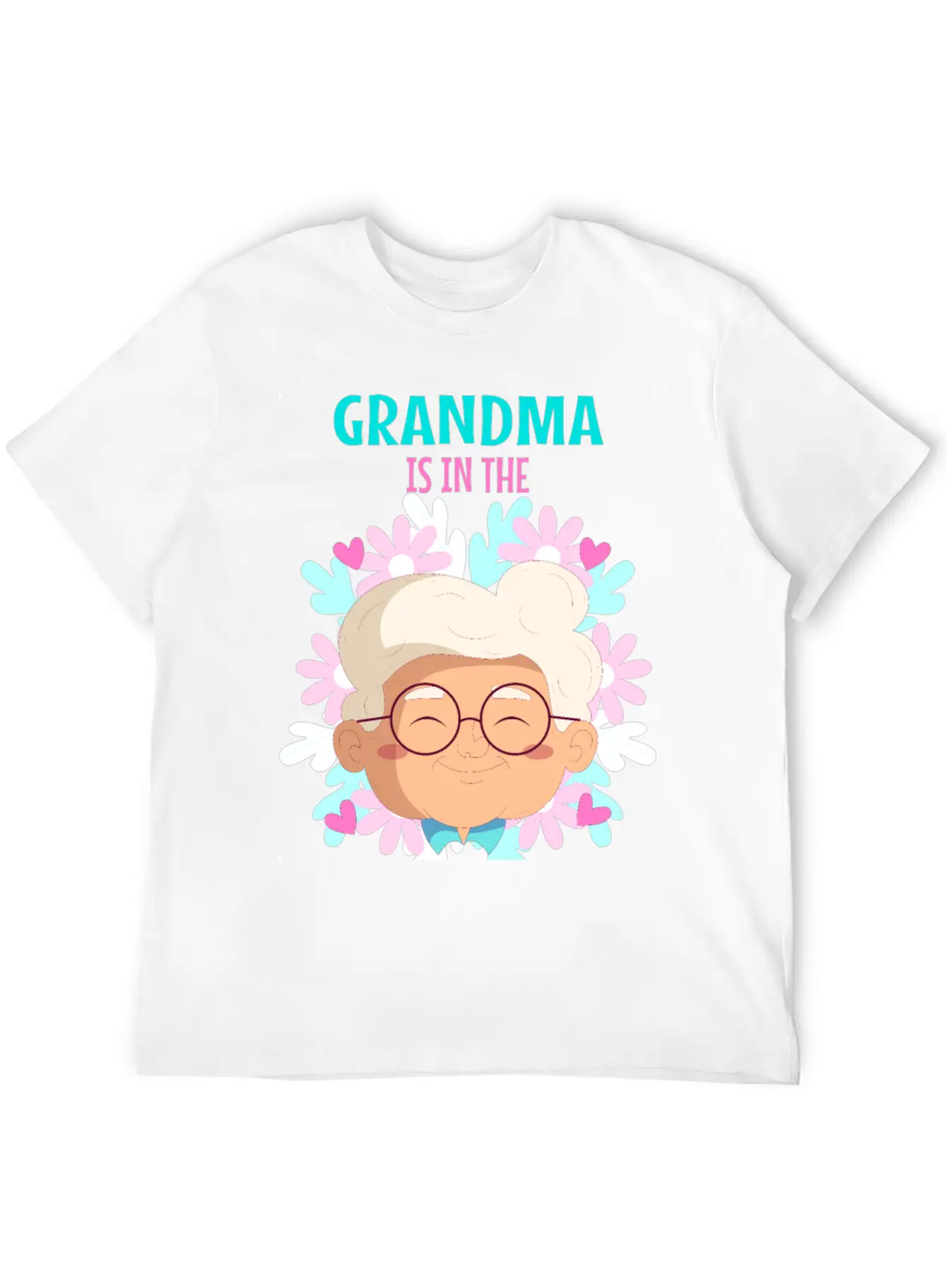 Grandma Is In The Hospital Again Unisex Short Sleeve Soft Cotton T-Shirt – Casual Everyday Wear